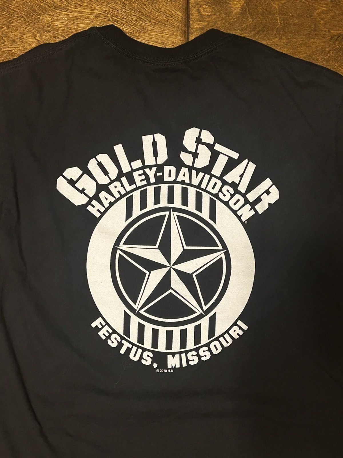 Harley Davidson × Vintage × West Coast Choppers Y2K Davidson Black Tee Size US M / EU 48-50 / 2 - 4 Thumbnail