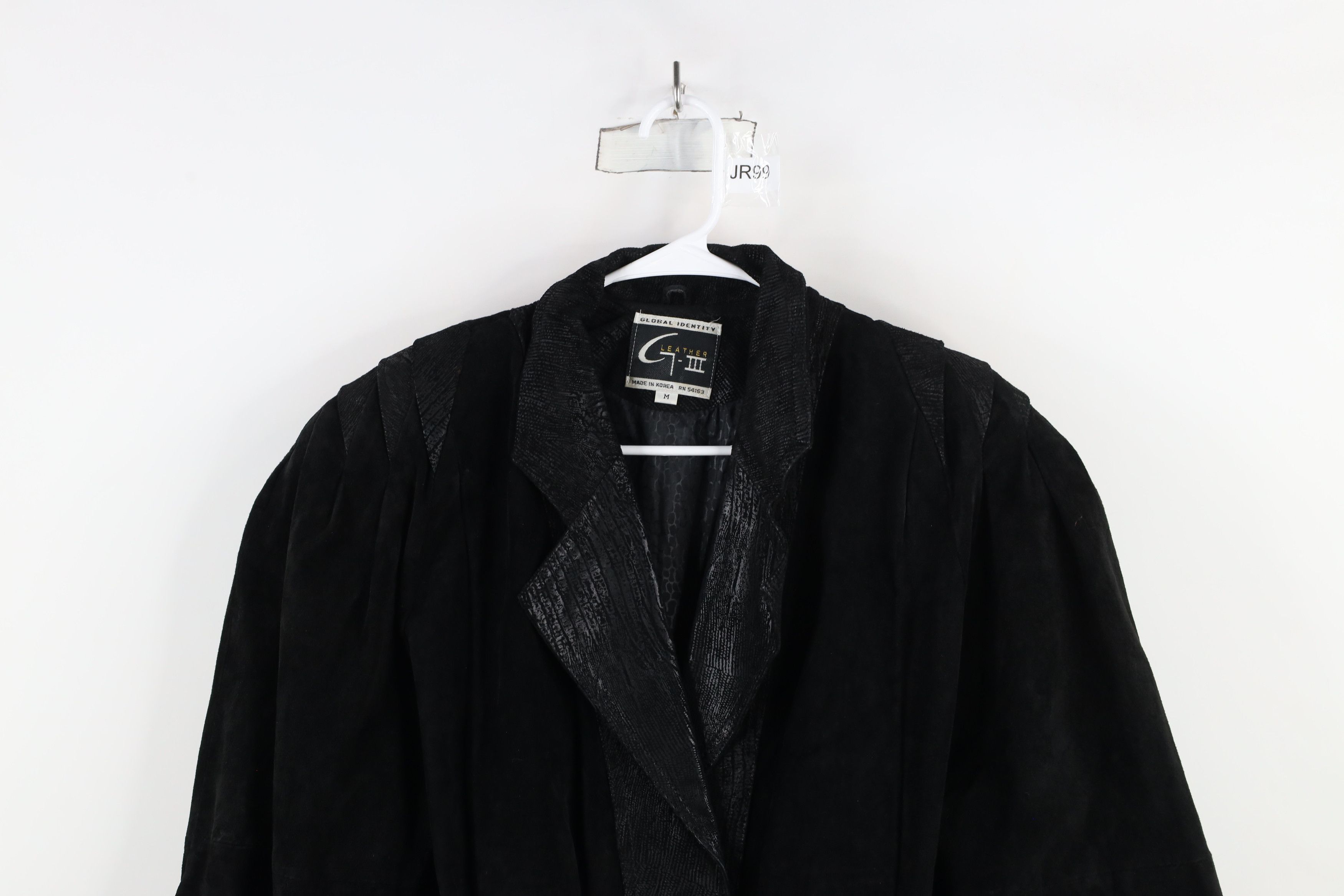 Vintage Vintage 80s 90s Streetwear Cropped Suede Leather Jacket Size M / US 6-8 / IT 42-44 - 2 Thumbnail