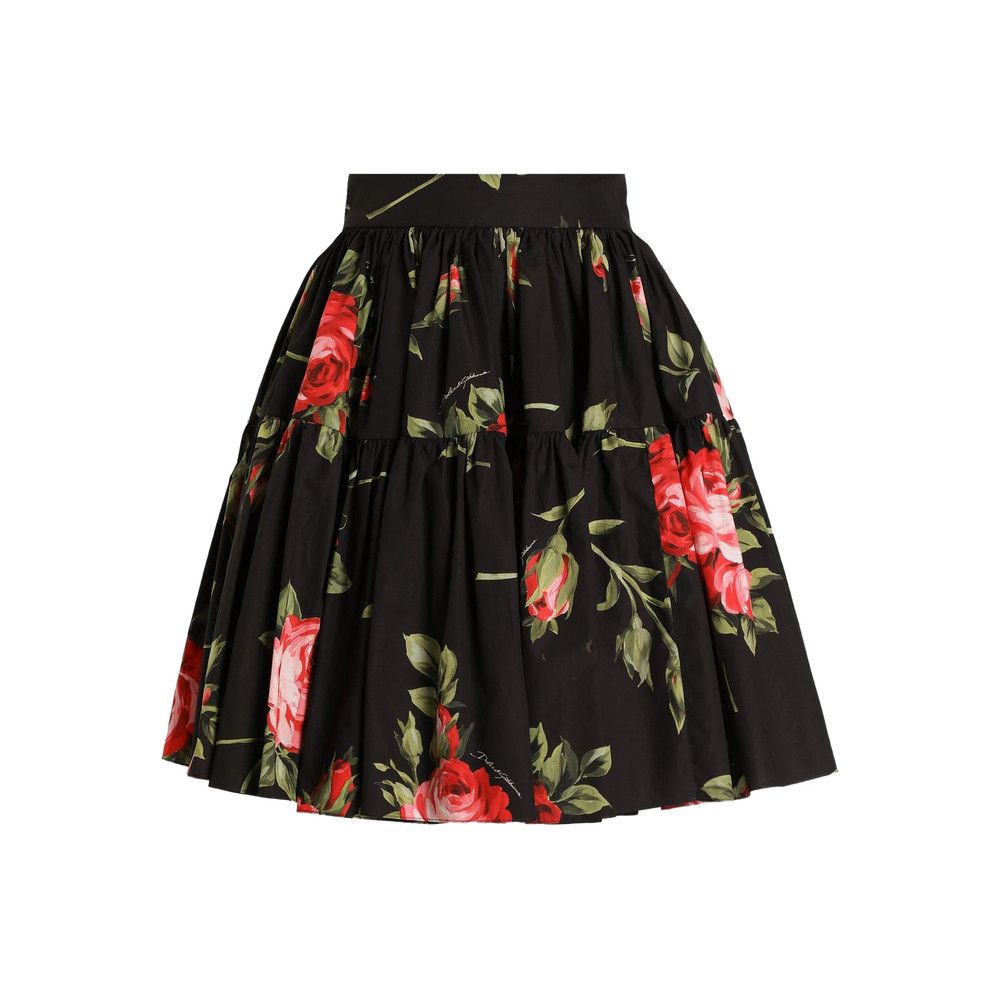 Dolce & Gabbana Dolce & Gabbana BLACK Skirts - Pleated Skirts Size 27" / US 4 / IT 40 - 1 Thumbnail