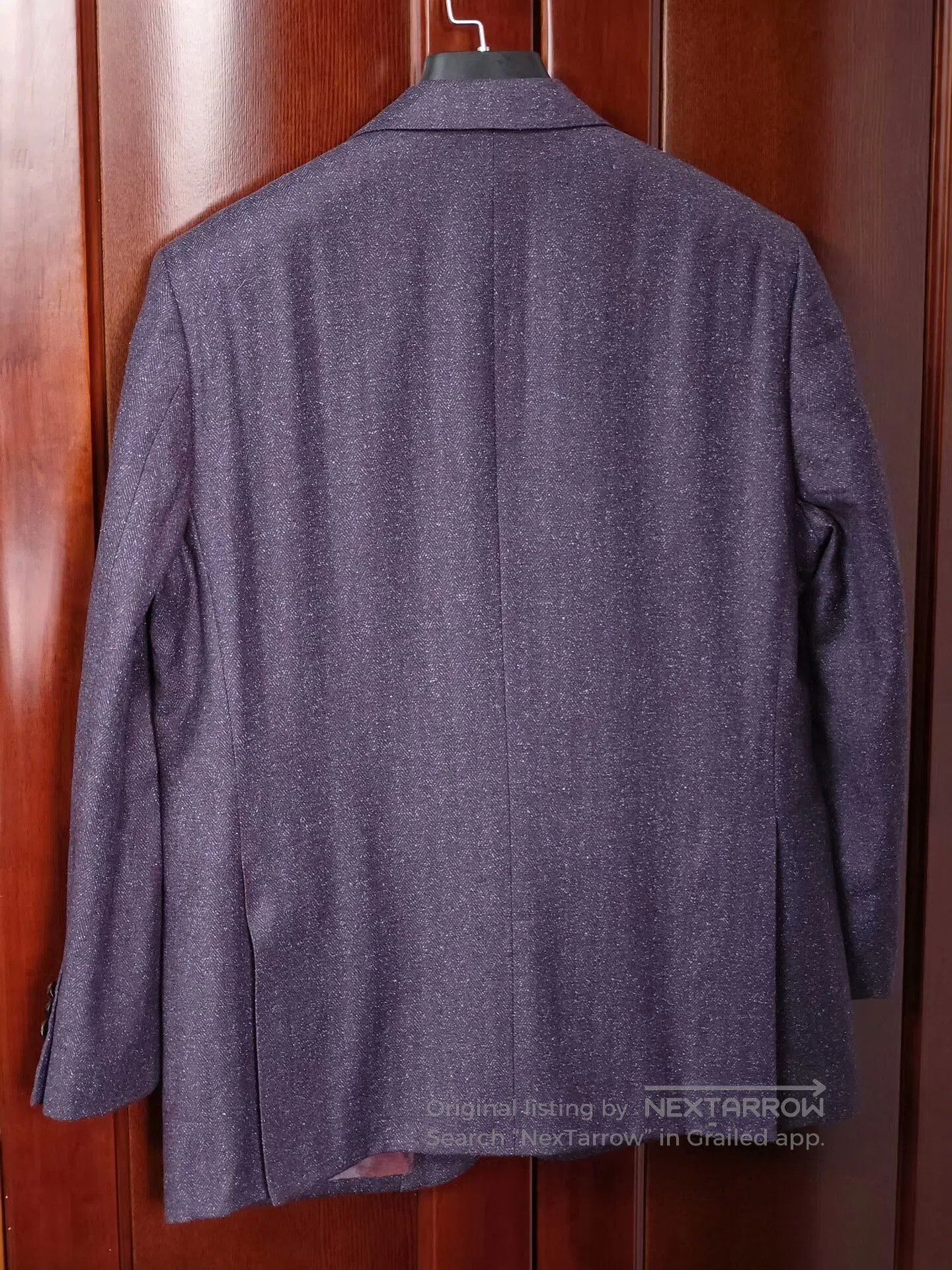 Z Zegna Custom Italian Zignone Wool Silk Suit. Size US L / EU 52-54 / 3 - 8 Thumbnail
