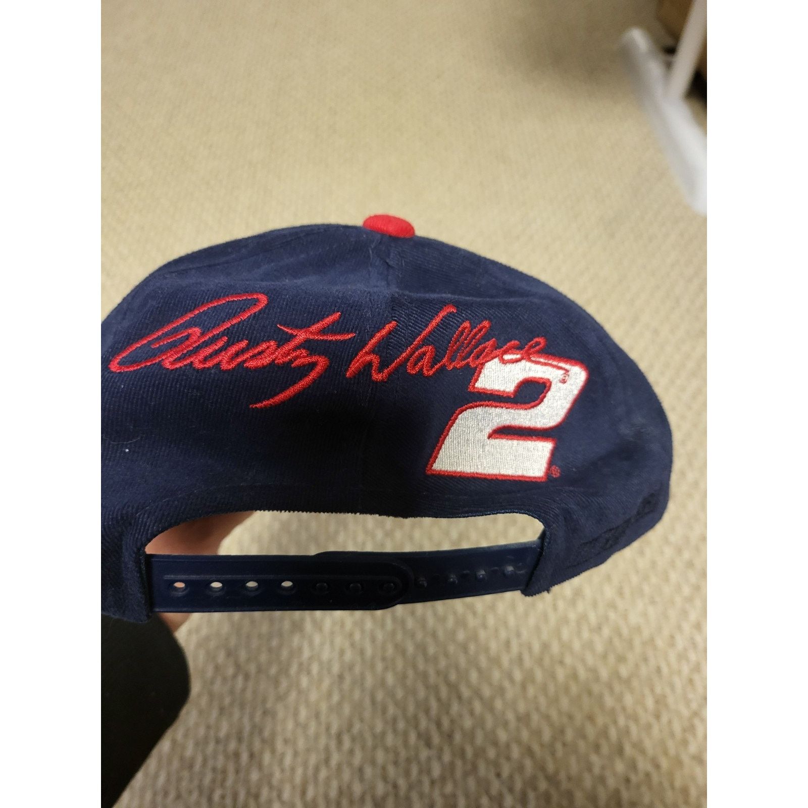 Chase Authentics Miller Lite Chase Authentics Dusty Wallace #2 Adjustable Hat Size US L / EU 52-54 / 3 - 5 Thumbnail