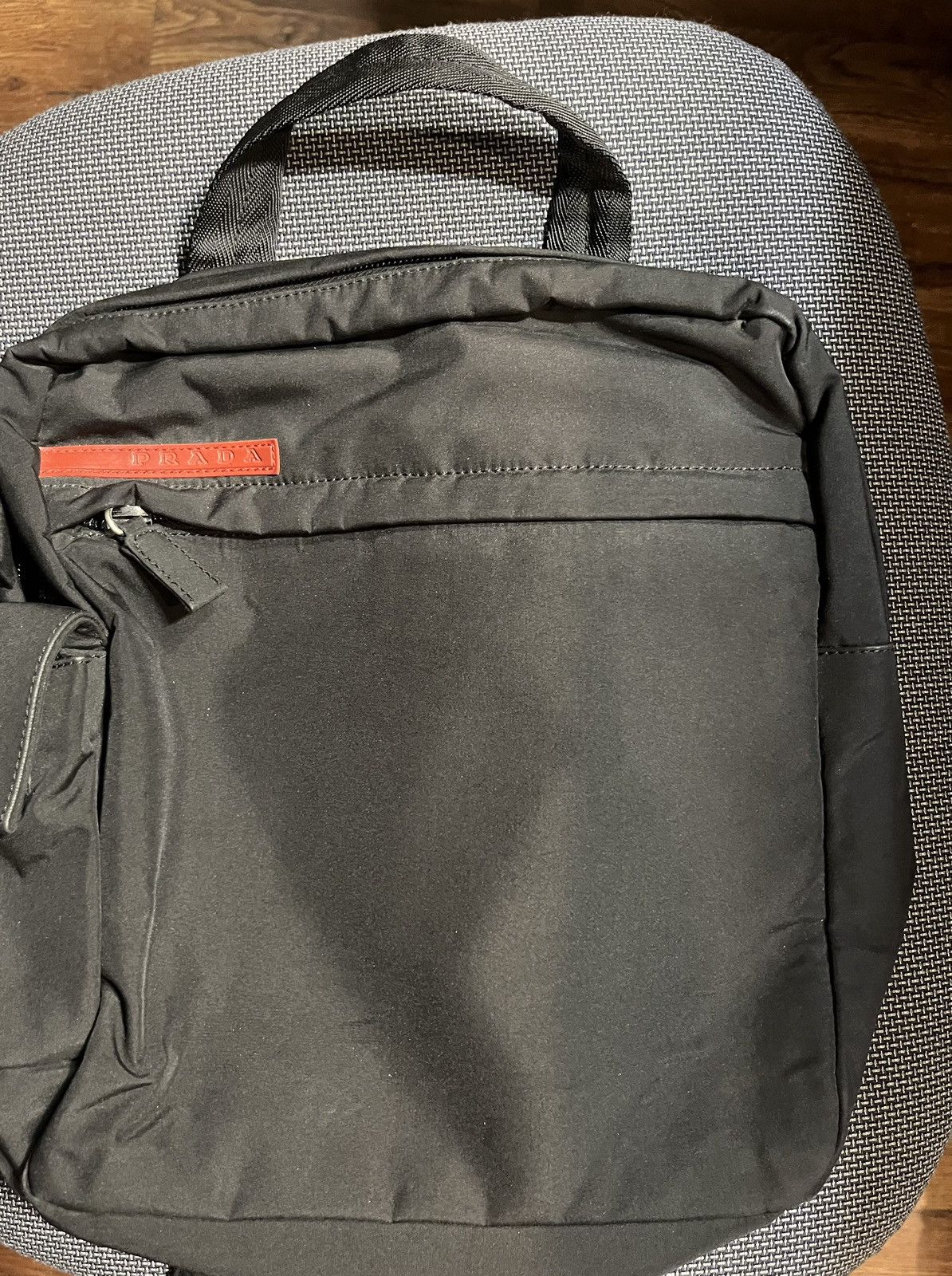 Prada × Vintage VINTAGE BLACK PRADA SPORT BACKPACK | Grailed