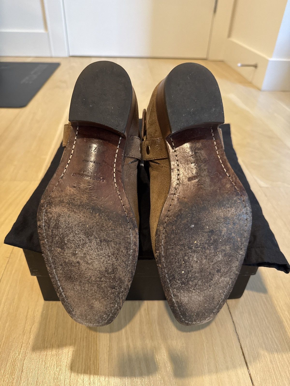 Yves Saint Laurent Wyatt chocolate brown Size US 9.5 / EU 42-43 - 5 Thumbnail