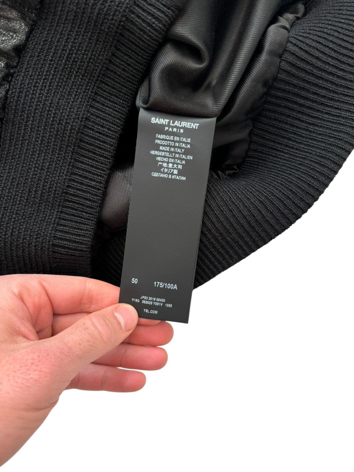 Saint Laurent Paris 2019 Gold Metallic Strips Gabardine Jacket Size US M / EU 48-50 / 2 - 6 Thumbnail