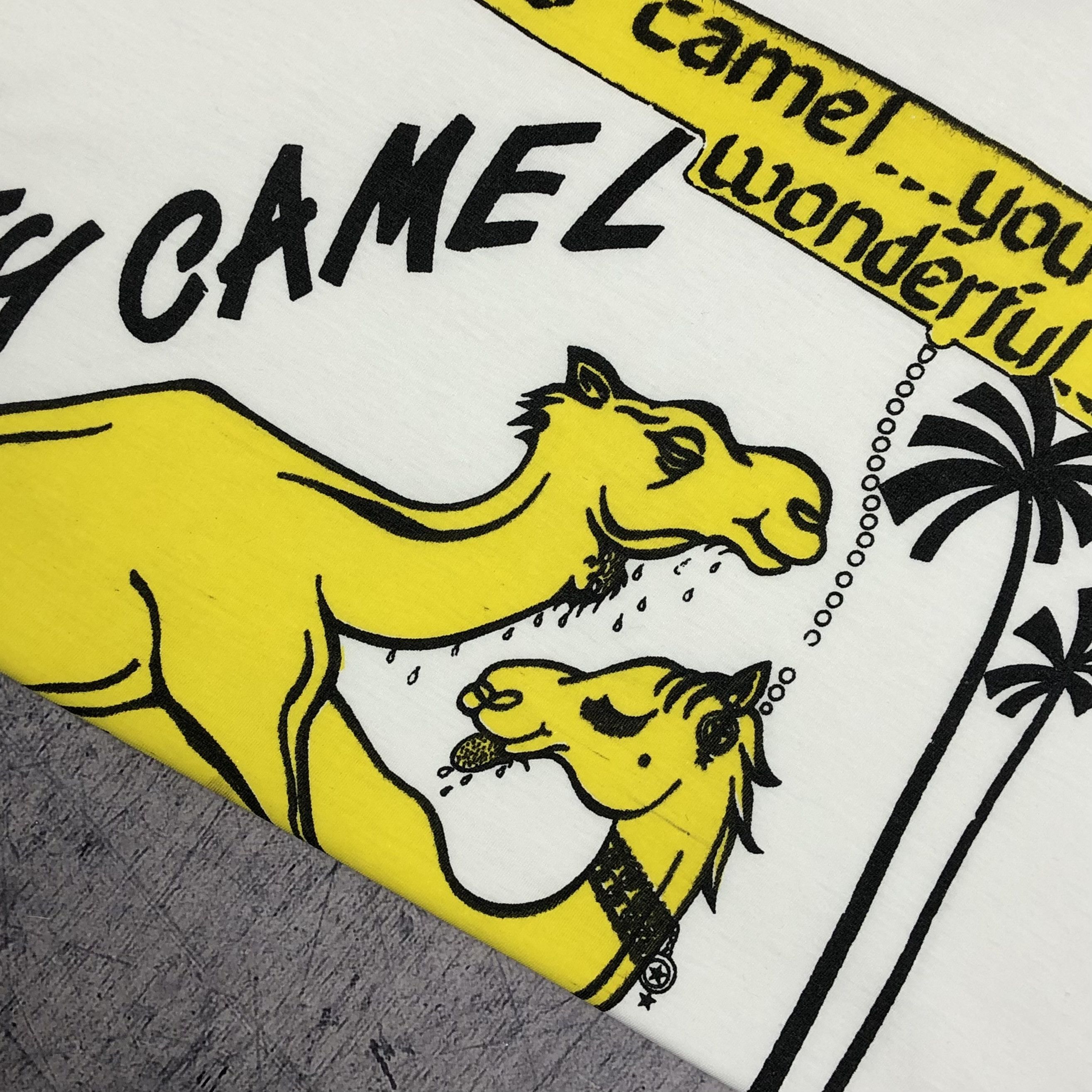 Vintage Dirty Joke Oh My Crazy Camel Wrangler Tee Size US M / EU 48-50 / 2 - 2 Thumbnail