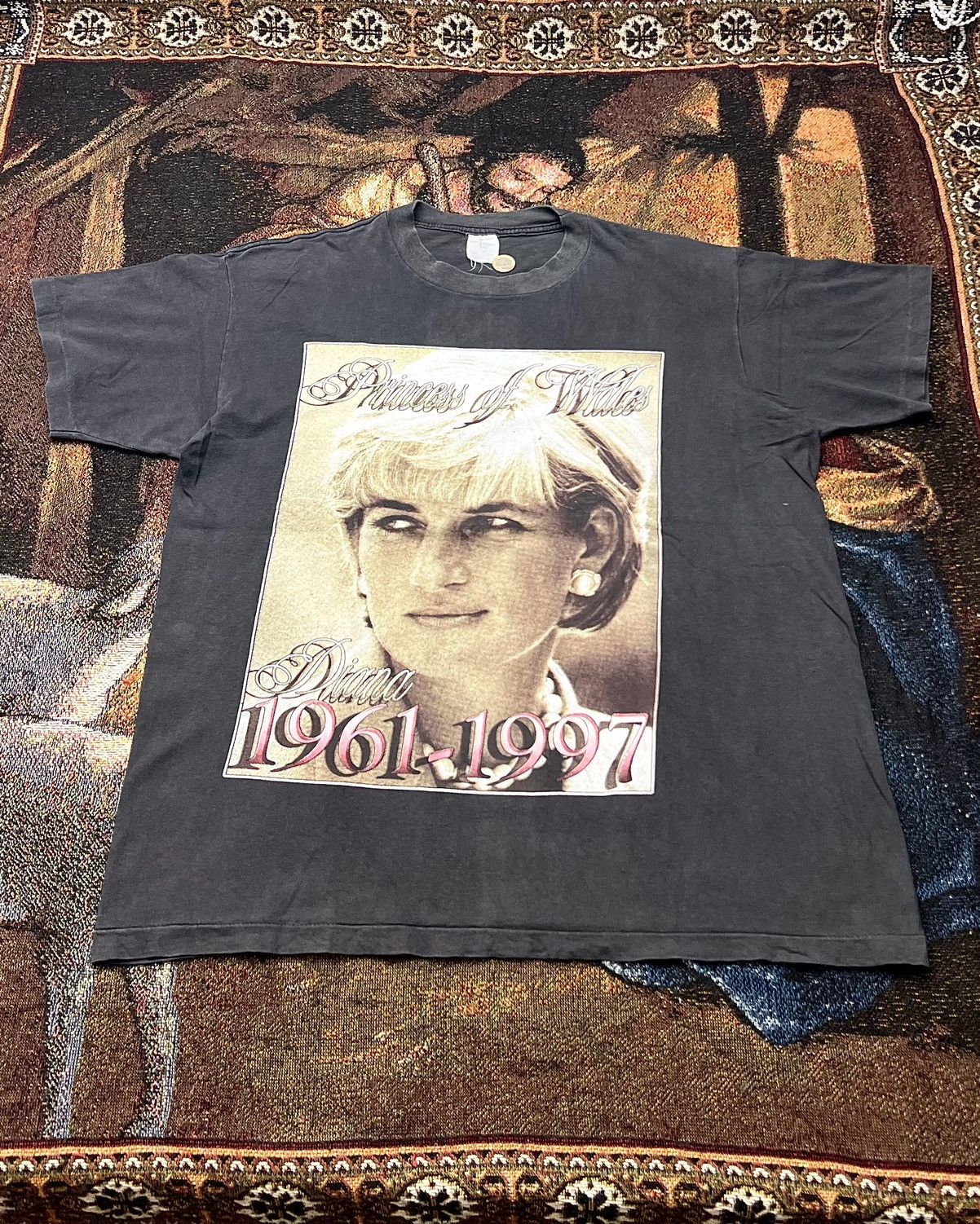 Rap Tees Princess Diana Rap Tee Memorial Size US XL / EU 56 / 4 - 1 Thumbnail