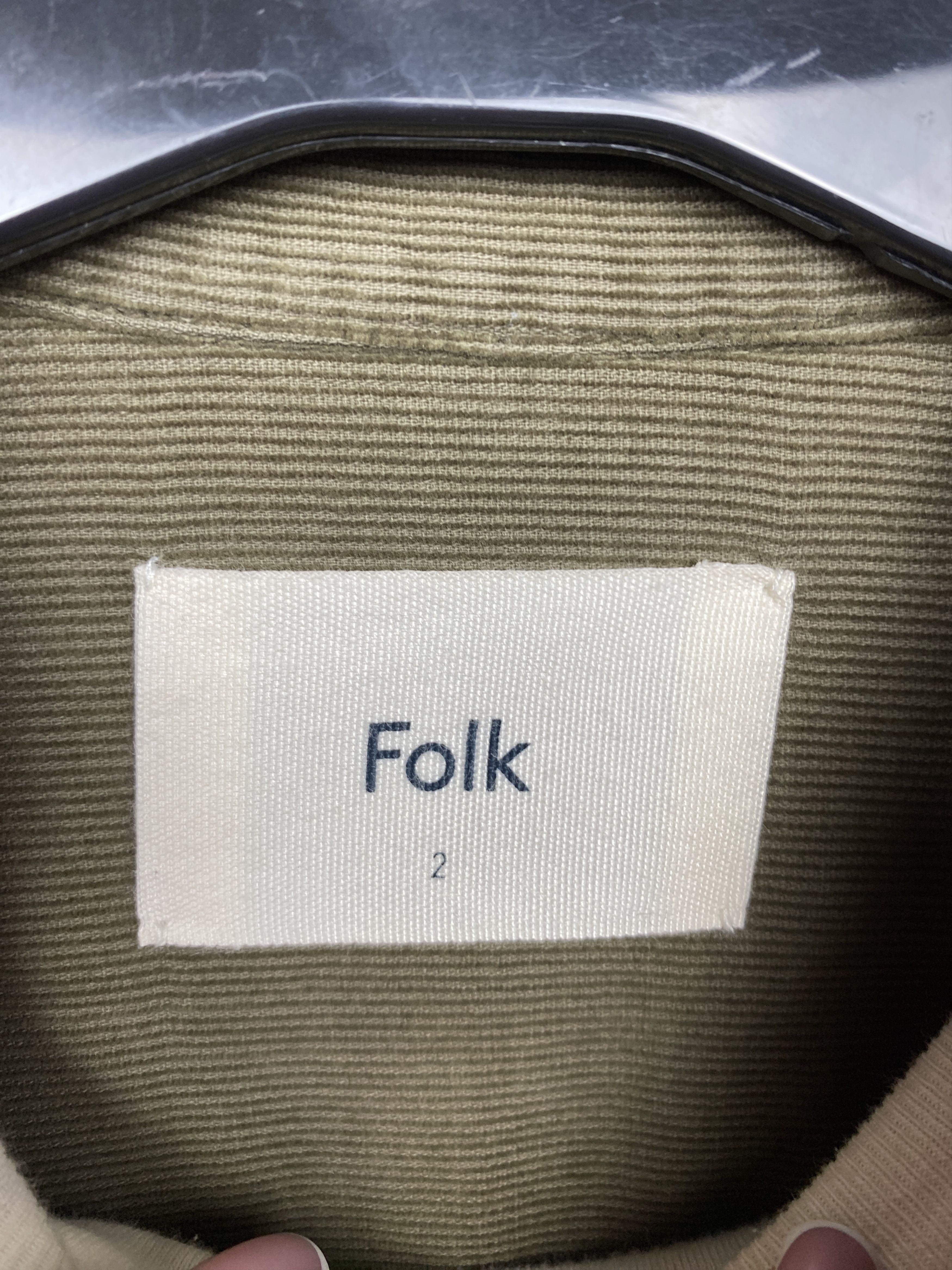 Folk Folk Mens Corduroy Flannel Shirt Size US M / EU 48-50 / 2 - 3 Thumbnail