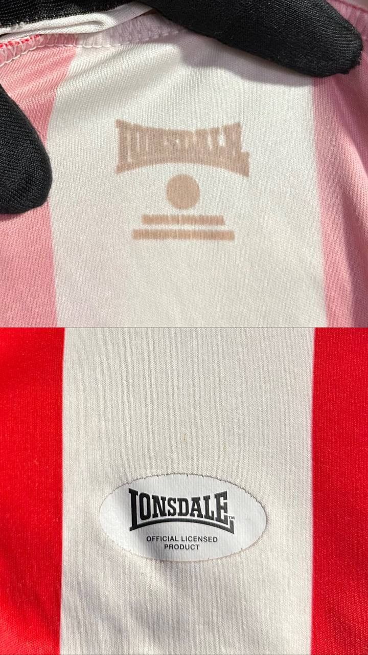 Lonsdale Sunderland 2005 2007 Home Lonsdale Football Shirt Jersey Size US XL / EU 56 / 4 - 10 Thumbnail