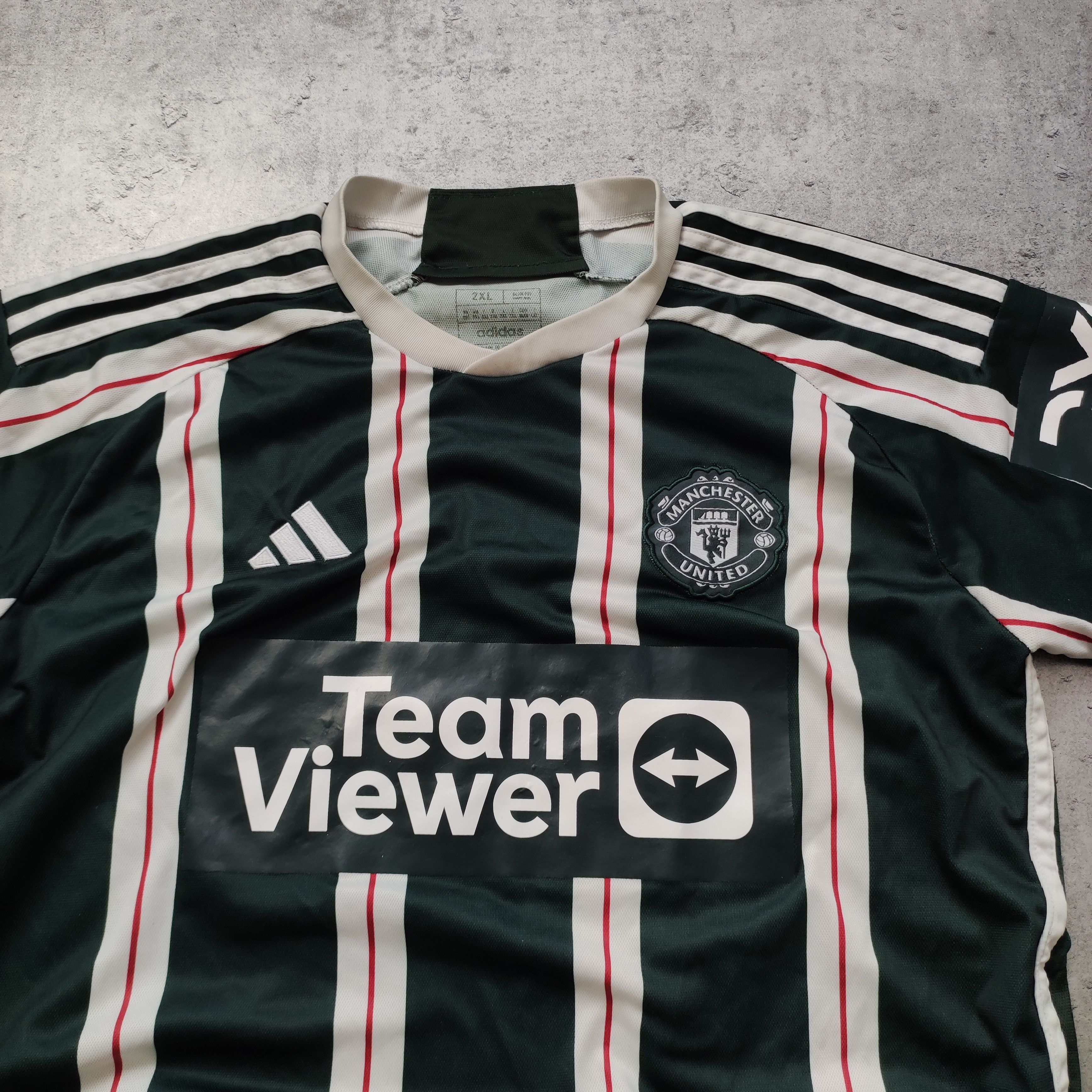 Other RARE Manchester United 2023/24 Away Adidas Football Kit Size US XL / EU 56 / 4 - 4 Thumbnail