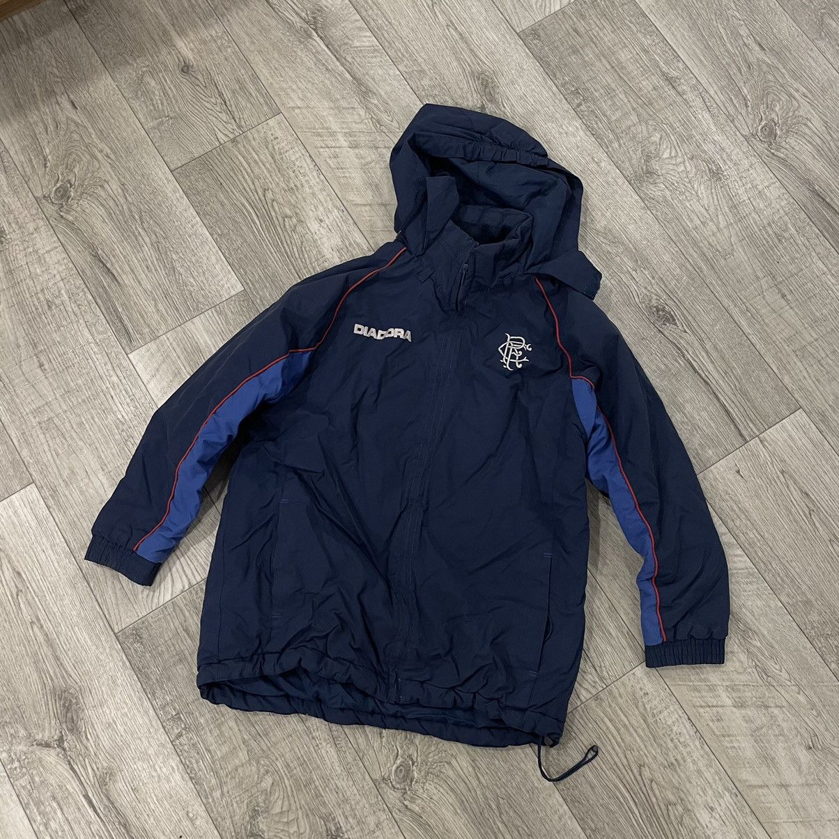 Diadora × Vintage Diadora rangers 90s jersey jacket archive trainer Size US S / EU 44-46 / 1 - 1 Thumbnail