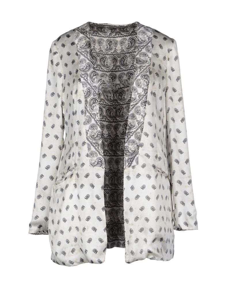 Balmain PIERRE BALMAIN reversible bandana silk blazer IN WHITE Size M / US 6-8 / IT 42-44 - 6 Thumbnail