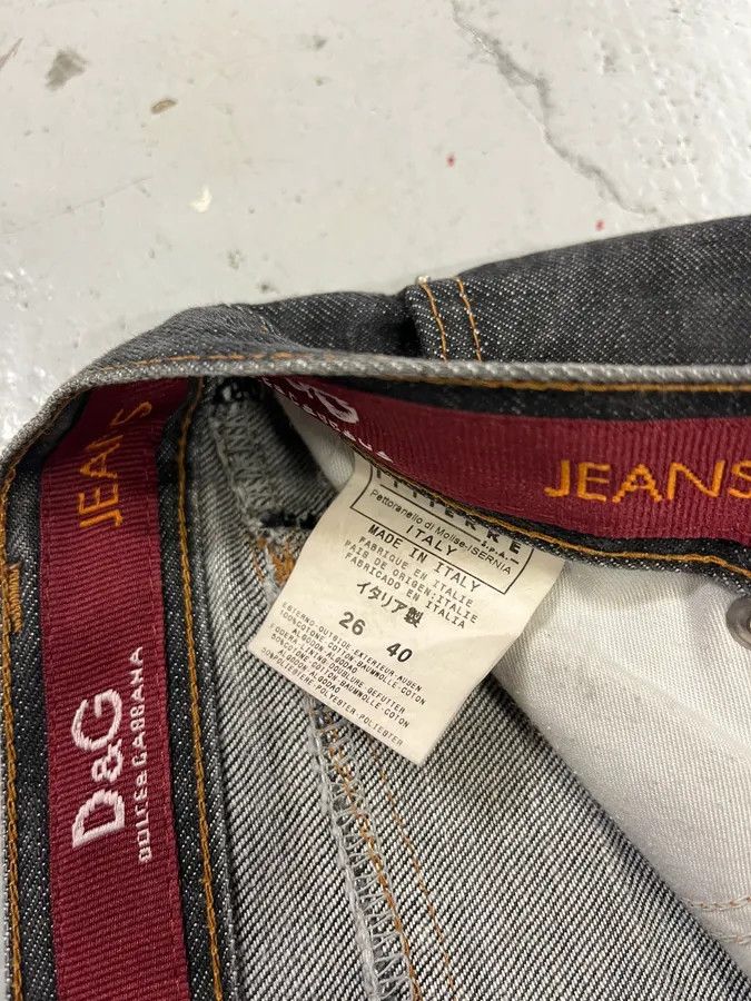 Dolce & Gabbana AW2003 Dolce & Gabbana Multi Zips Grey Jeans Size 27" / US 4 / IT 40 - 14 Thumbnail