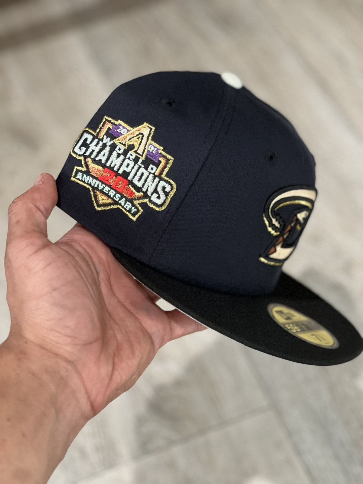 New Era 7 1/4 Bearded Goose Rushmore White Ash 2 Diamondbacks Size ONE SIZE - 3 Thumbnail