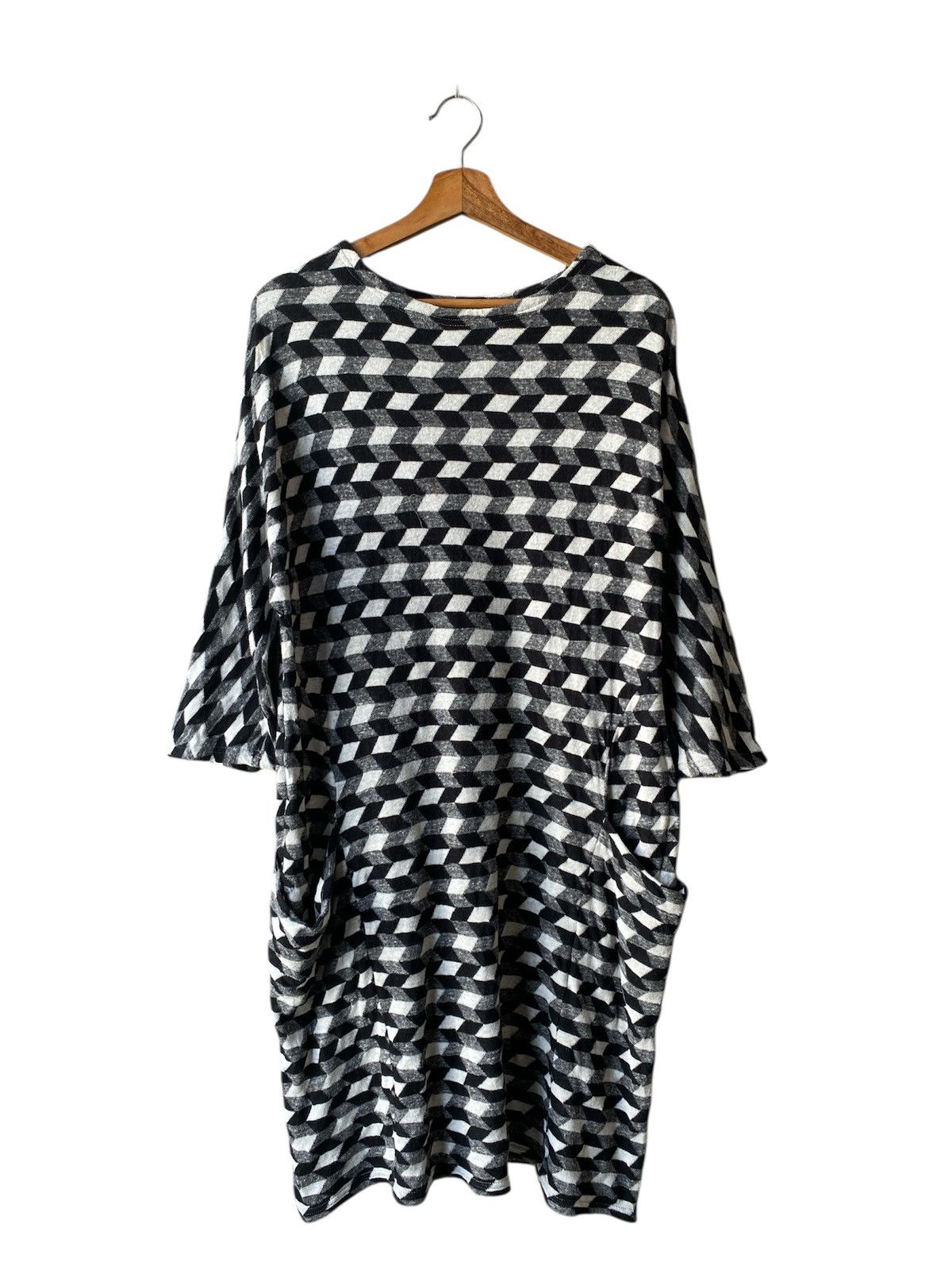 Y's Y’s For Living Abstract Design Blouse Size M / US 6-8 / IT 42-44 - 1 Thumbnail