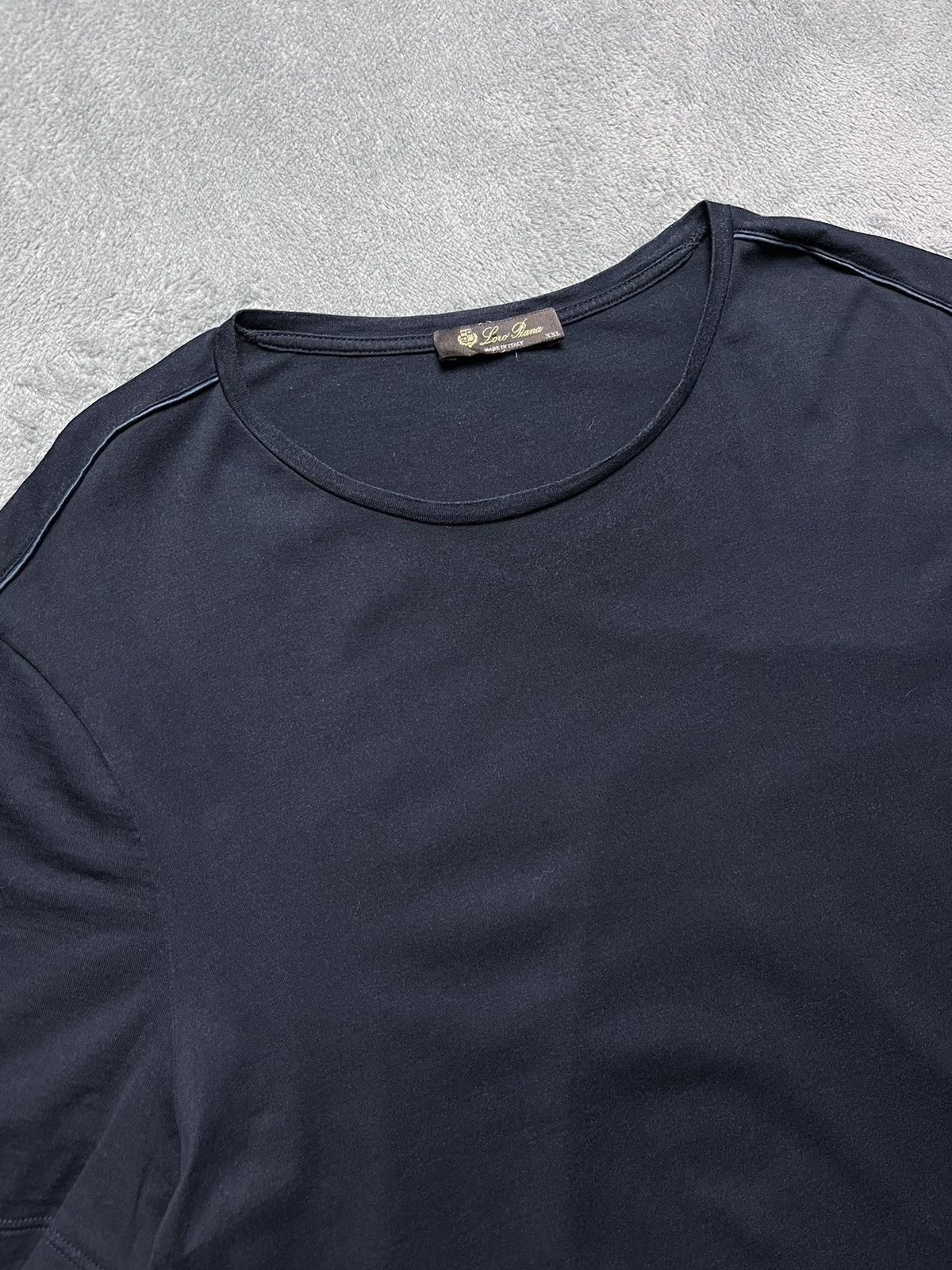 Loro Piana Loro piana - soft t-shirt cotton Size US XXL / EU 58 / 5 - 3 Thumbnail