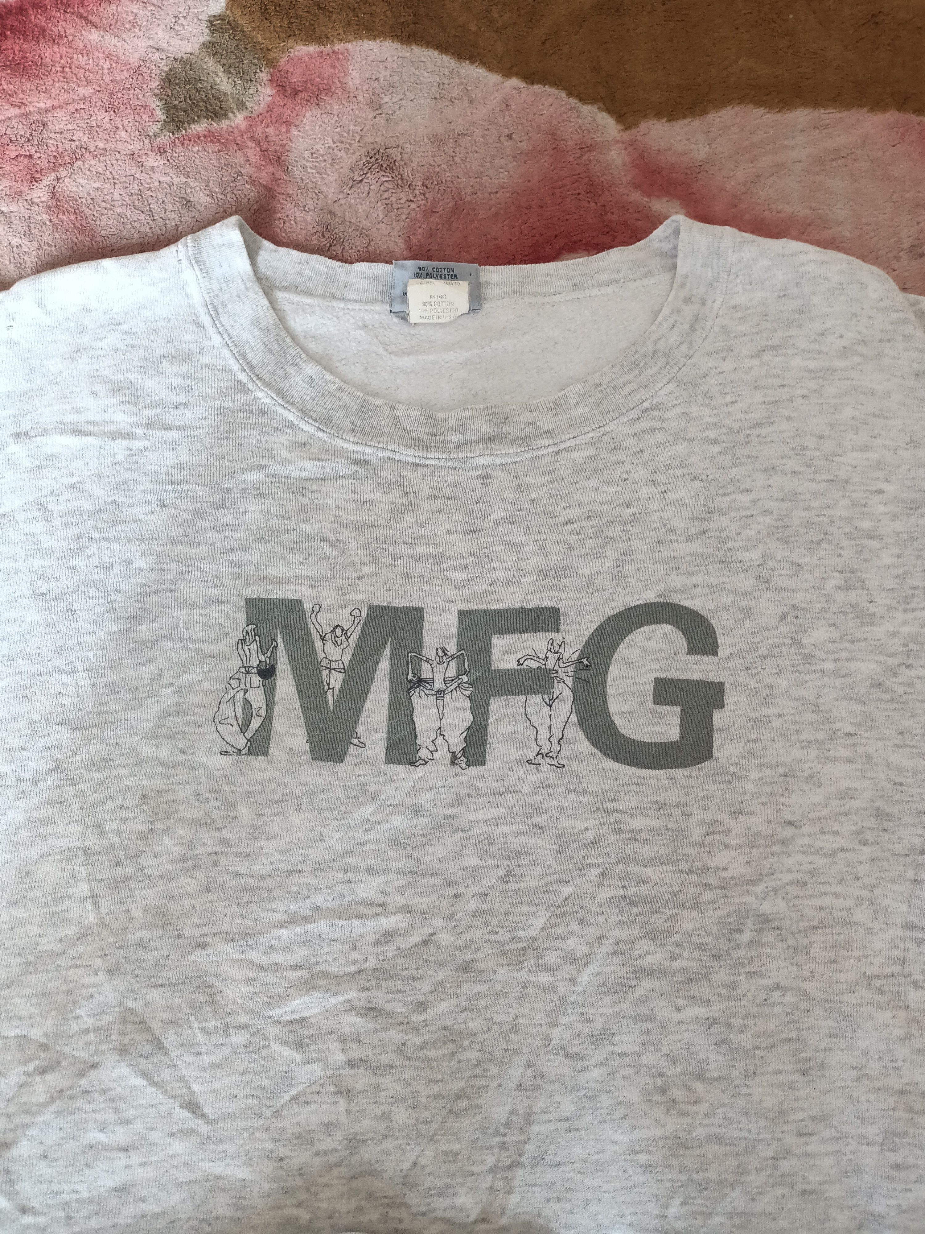 Marithe + Francois Girbaud Vintage Rare 90s Marithe Francois Girbaud sweatshirt Size US L / EU 52-54 / 3 - 5 Thumbnail