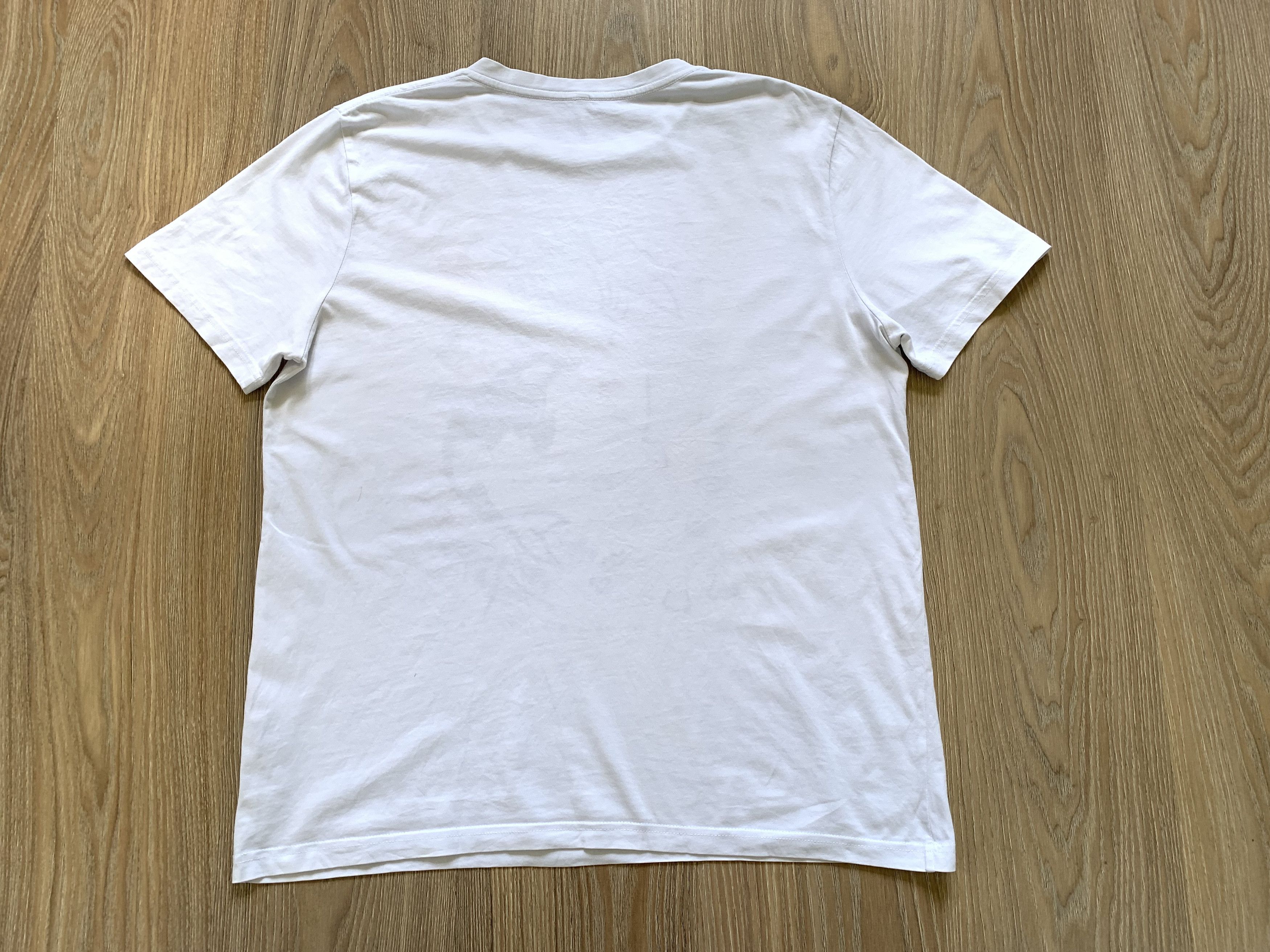 Other Greenpeace White Cotton Printed T Shirt Size US L / EU 52-54 / 3 - 3 Thumbnail