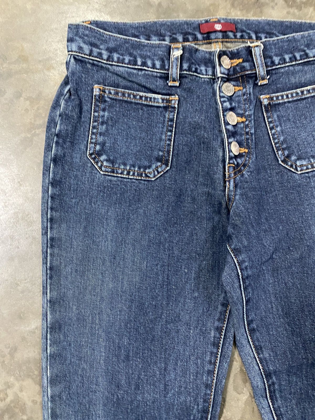 If Six Was Nine × Japanese Brand × Le Grande Bleu (L.G.B.) Super Flare Jeans Japan C-Seventeen Flared @254 Size US 29 - 4 Thumbnail