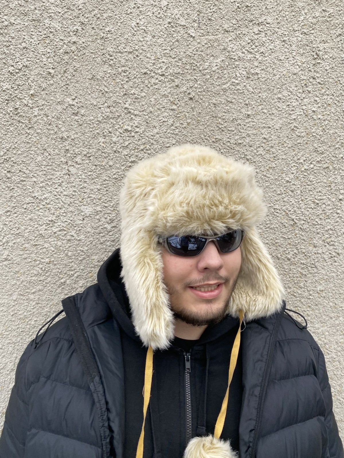 Hysteric Glamour × Vintage Crazy Y2k Mohair Fuzzy Hat Ushanka Punk Winter Size ONE SIZE - 5 Thumbnail