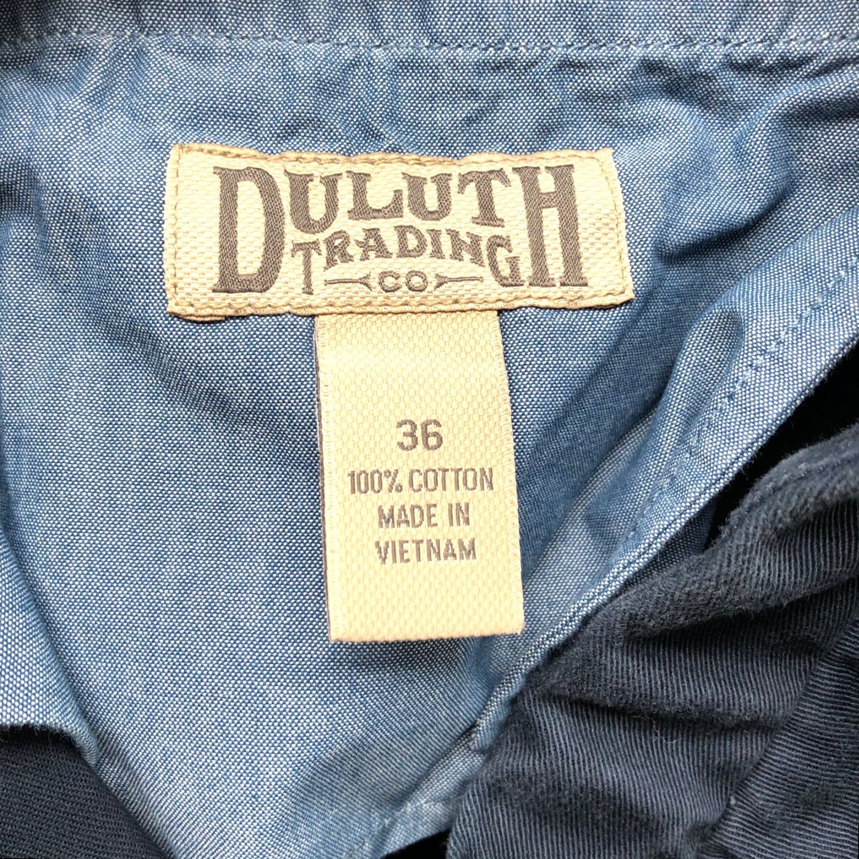 Duluth Trading Company Duluth Trading Chino Shorts Mens 36 Navy Blue 7" Flat Front Durable Work Size US 36 / EU 52 - 4 Thumbnail