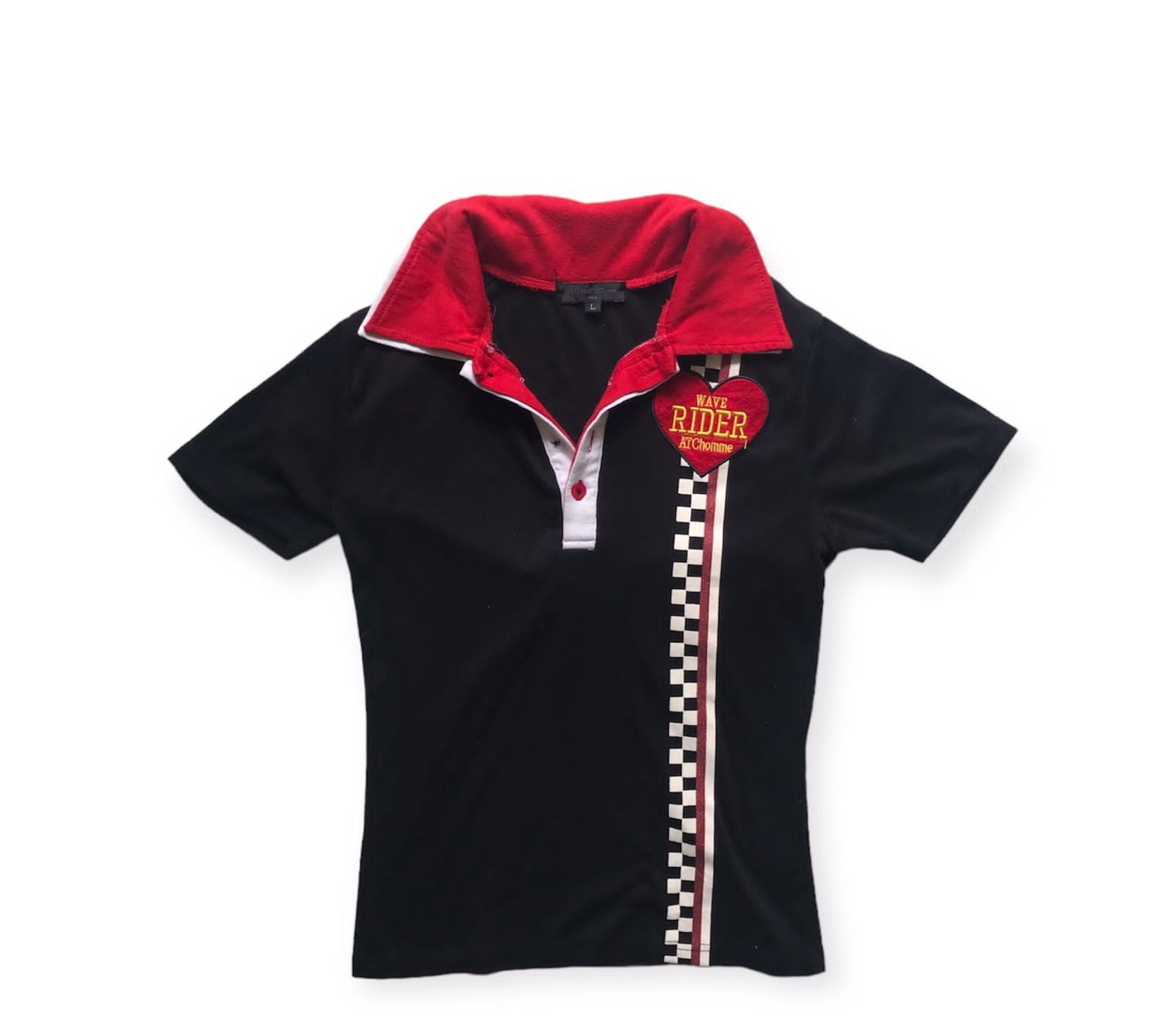 In The Attic × Japanese Brand In The Attic Poloshirts Rider Size US L / EU 52-54 / 3 - 1 Thumbnail