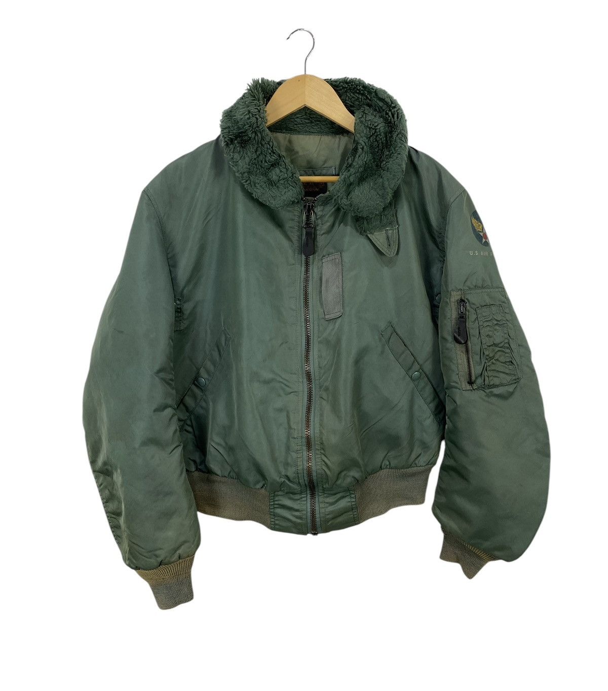 メンズ USA製 90s VINTAGE ALPHA INDUSTRIES B-15D