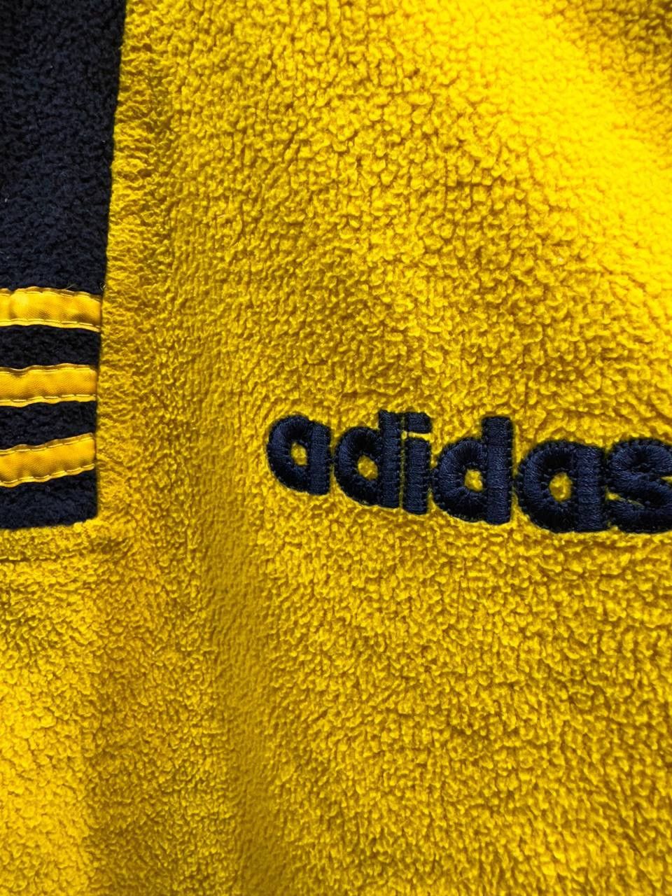 Vintage Vintage Adidas Fleece Sweatshirt Half Zip Mens Jacket Size US M / EU 48-50 / 2 - 3 Thumbnail
