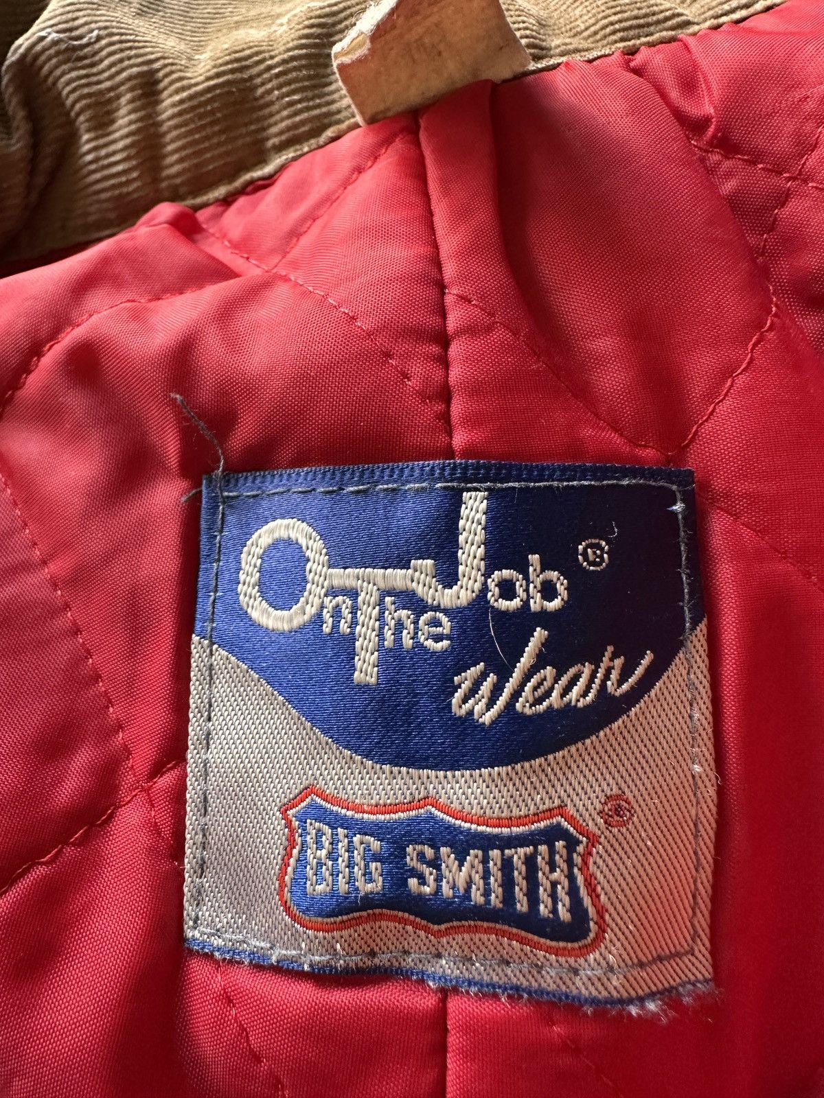 Vintage Big Smith USA Duck Canvas Work suit trashed dirty insulated Size US 39 - 12 Thumbnail