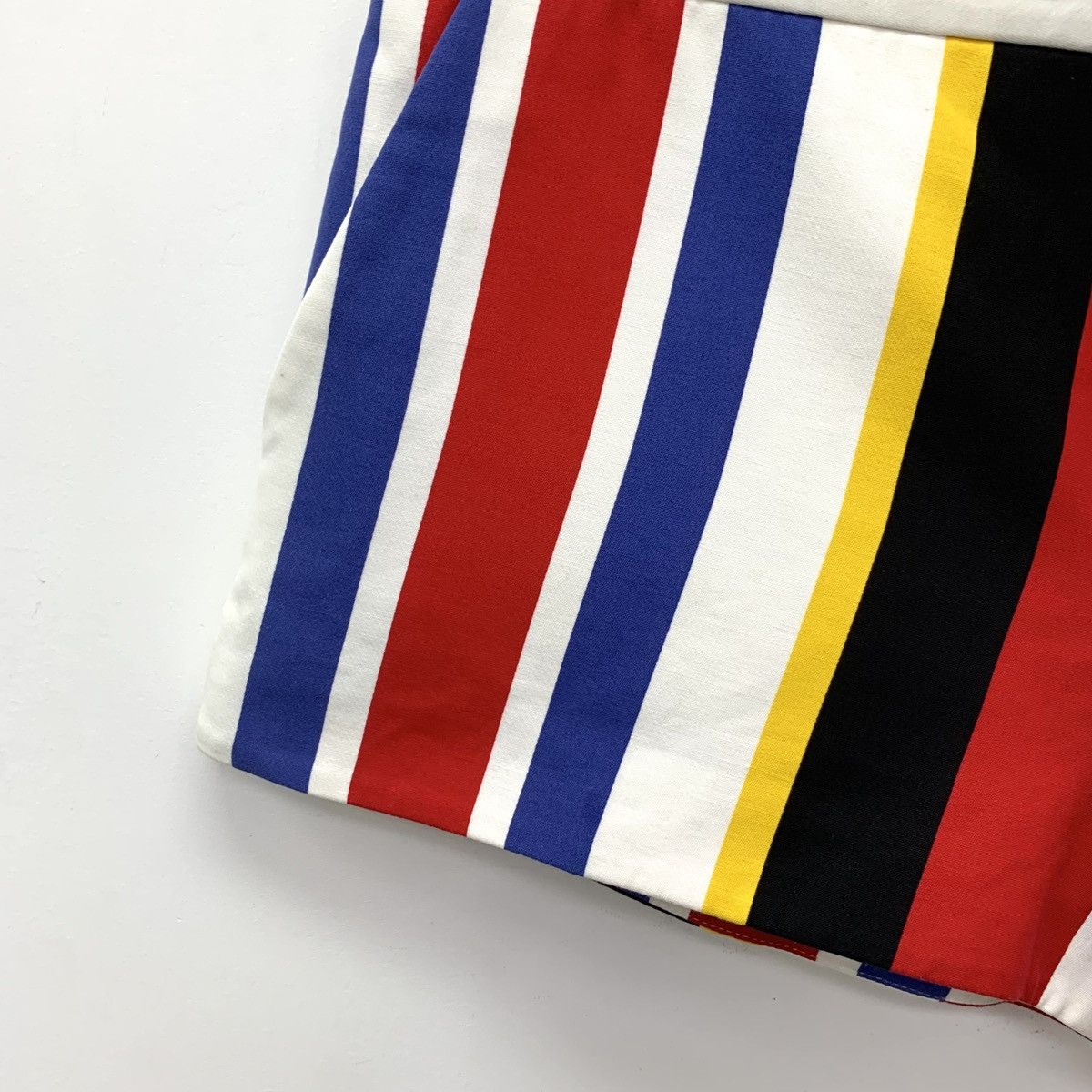Marni Marni Color-blocked Striped Cotton Casual Shorts K26WX Size 28" / US 6 / IT 42 - 4 Thumbnail