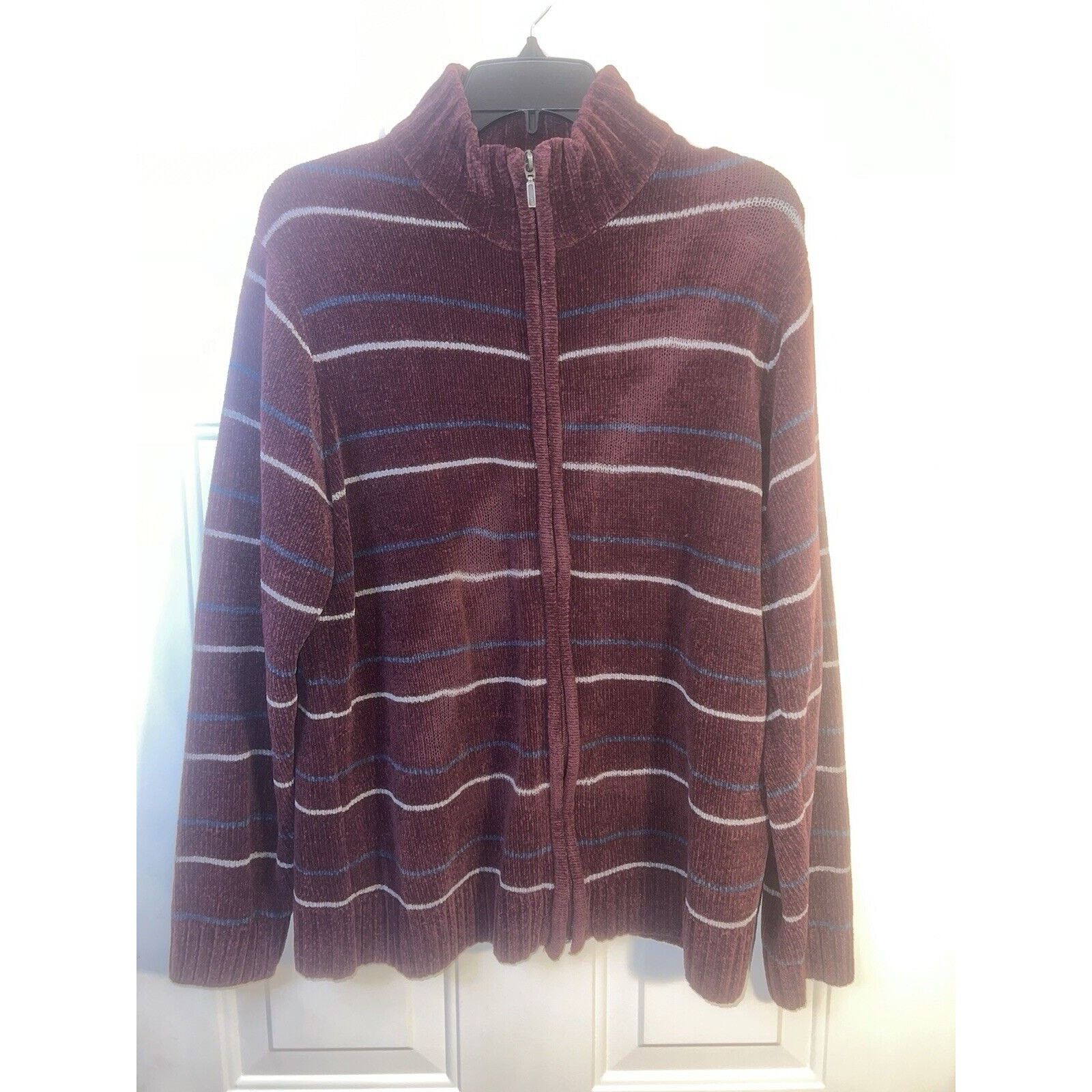 George George Classics Stripped Sweater Red Men’s Size Medium Size US M / EU 48-50 / 2 - 1 Thumbnail
