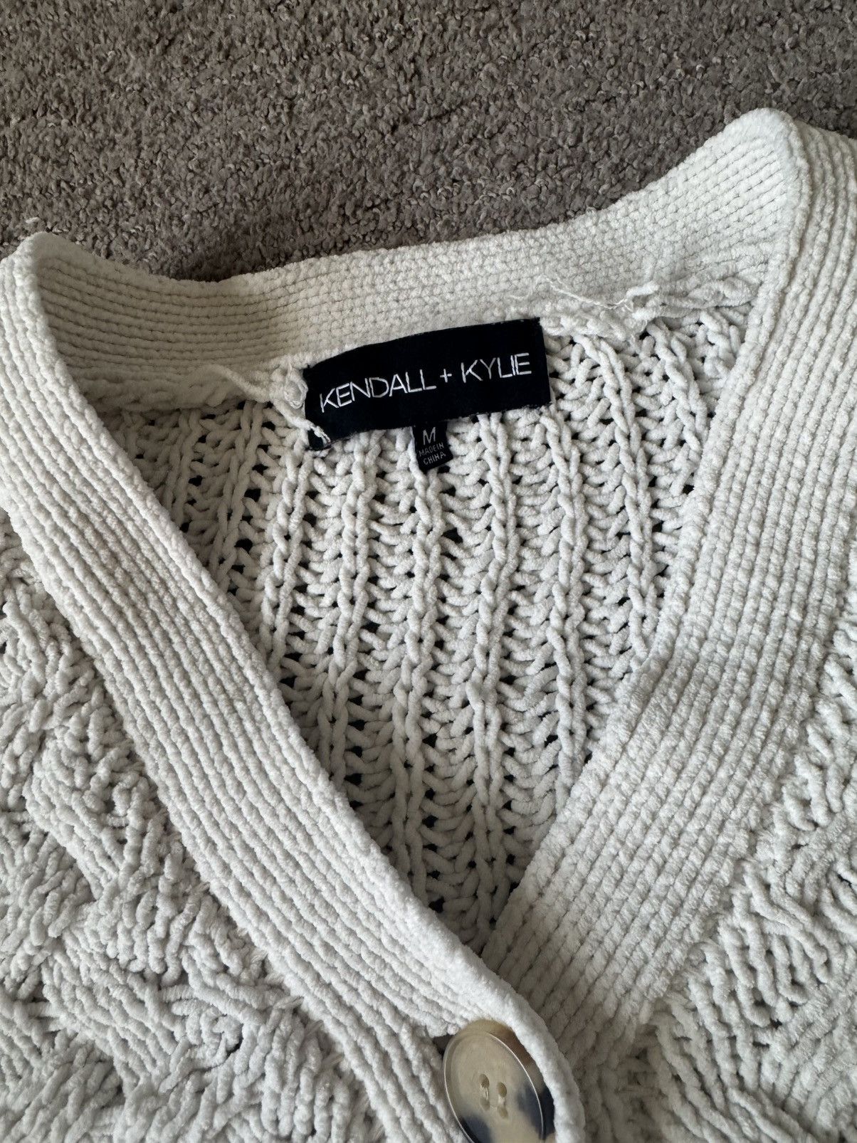 Kendall And Kylie Kendall and Kylie Button Sweater Size M / US 6-8 / IT 42-44 - 2 Thumbnail
