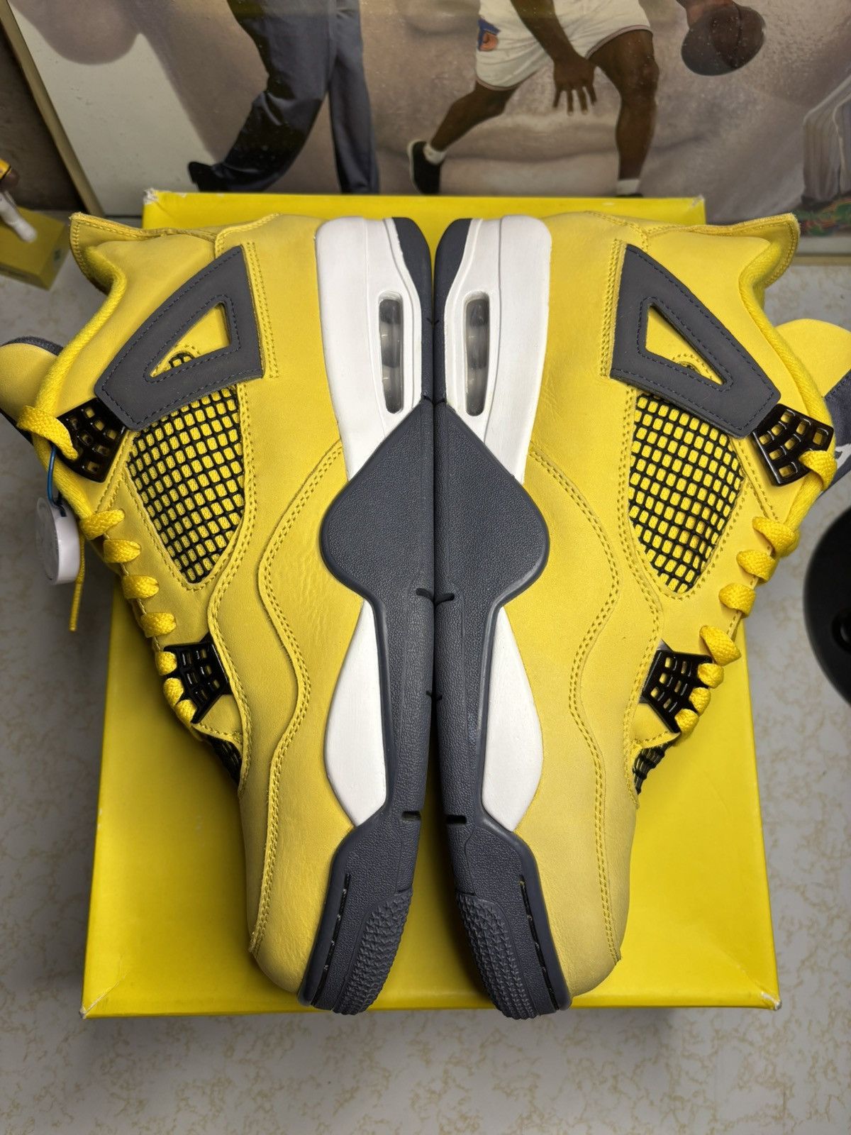 Jordan Brand Air Jordan 4 Retro “lightning” Size US 12 / EU 45 - 4 Thumbnail