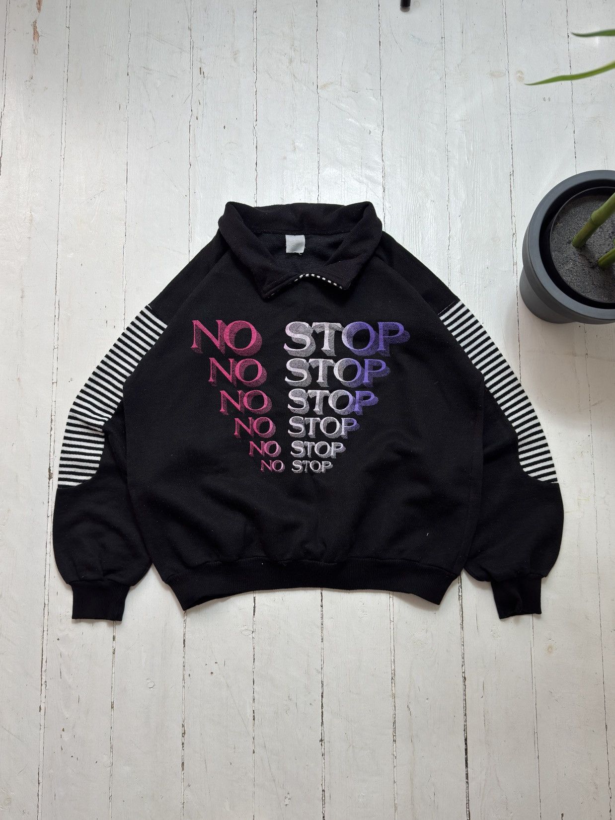 Other VINTAGE NO STOP 2000s AMERICAN STYLE SWEATSHIRT Size S / US 4 / IT 40 - 4 Thumbnail