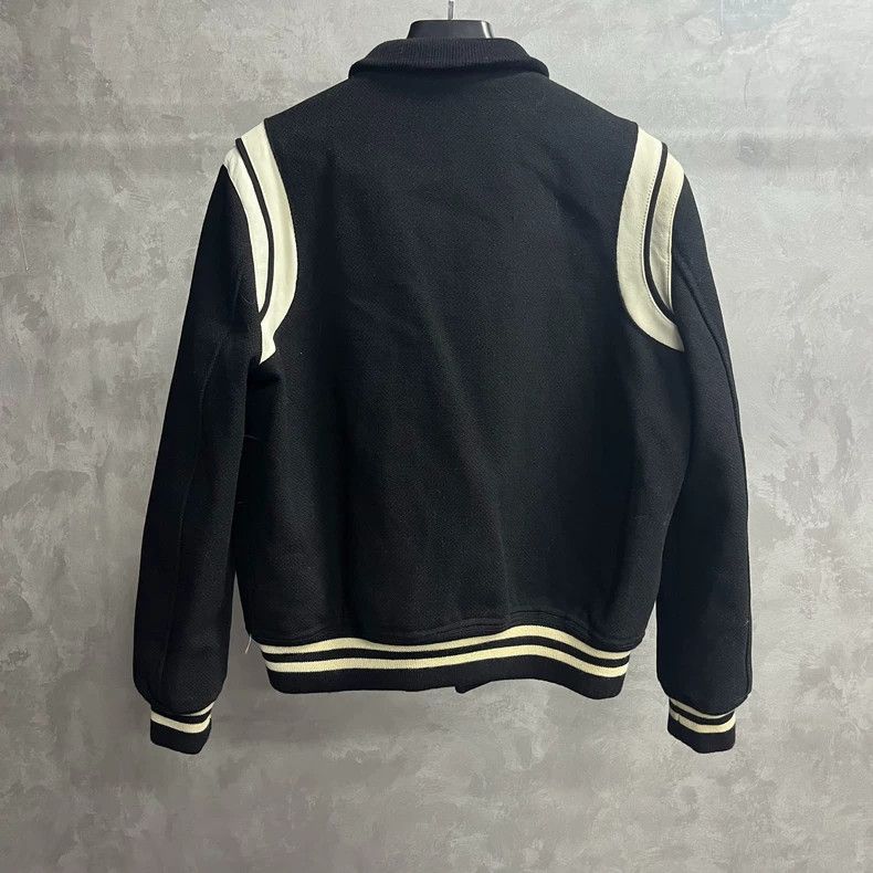 Yves Saint Laurent saint laurent Black Stripe Casual Single Breasted Baseball Size US M / EU 48-50 / 2 - 5 Thumbnail