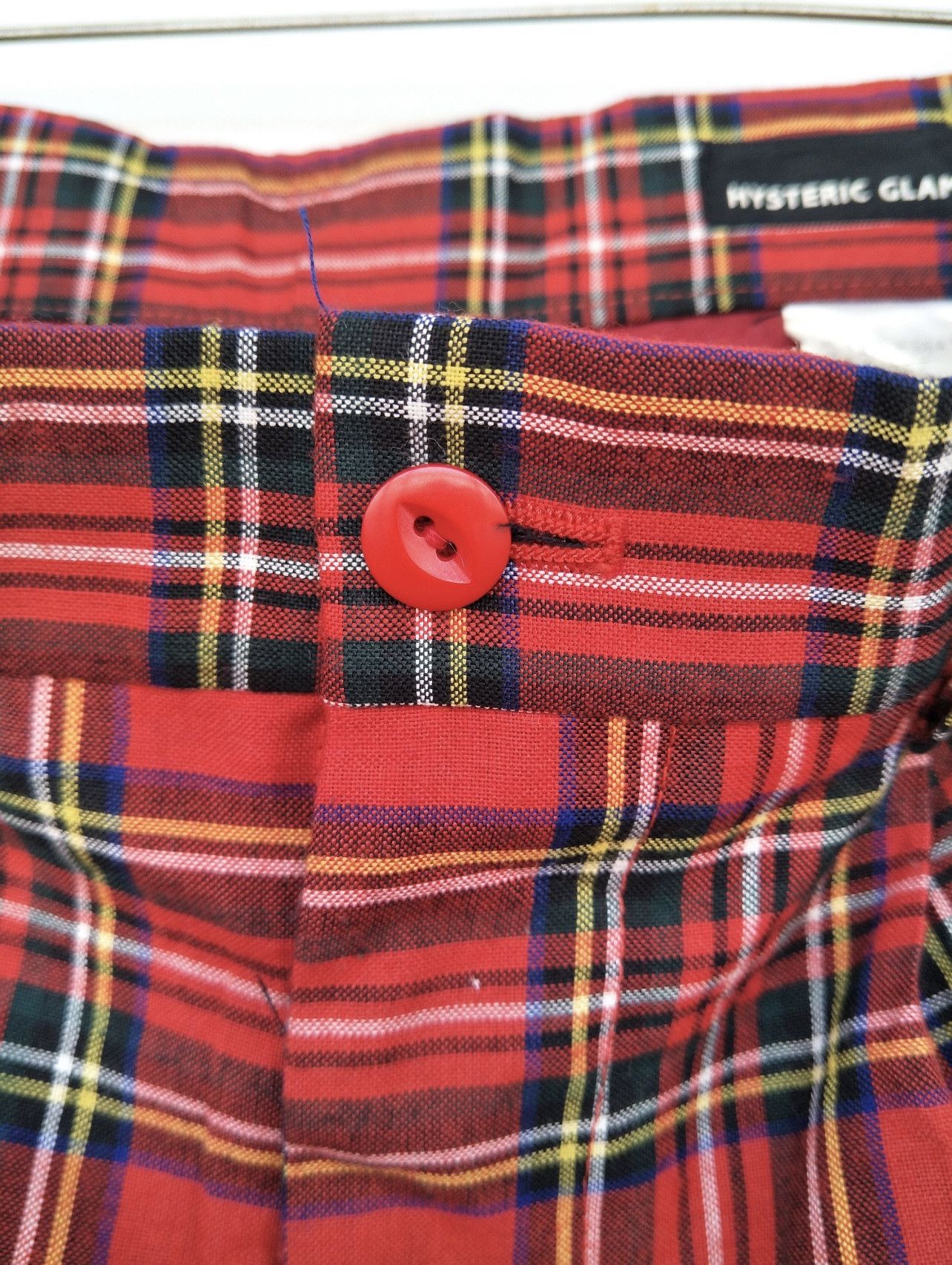 Hysteric Glamour × Le Grande Bleu (L.G.B.) × Seditionaries Slim Fit 4 basic Pocket Tartan Checked Size US 29 - 6 Thumbnail
