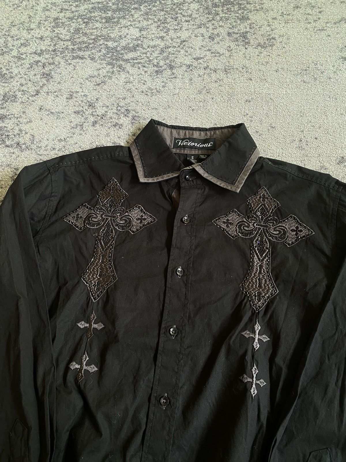 Hysteric Glamour Y2k Victorius cross style ifsixwasnine shirt Size US M / EU 48-50 / 2 - 3 Thumbnail