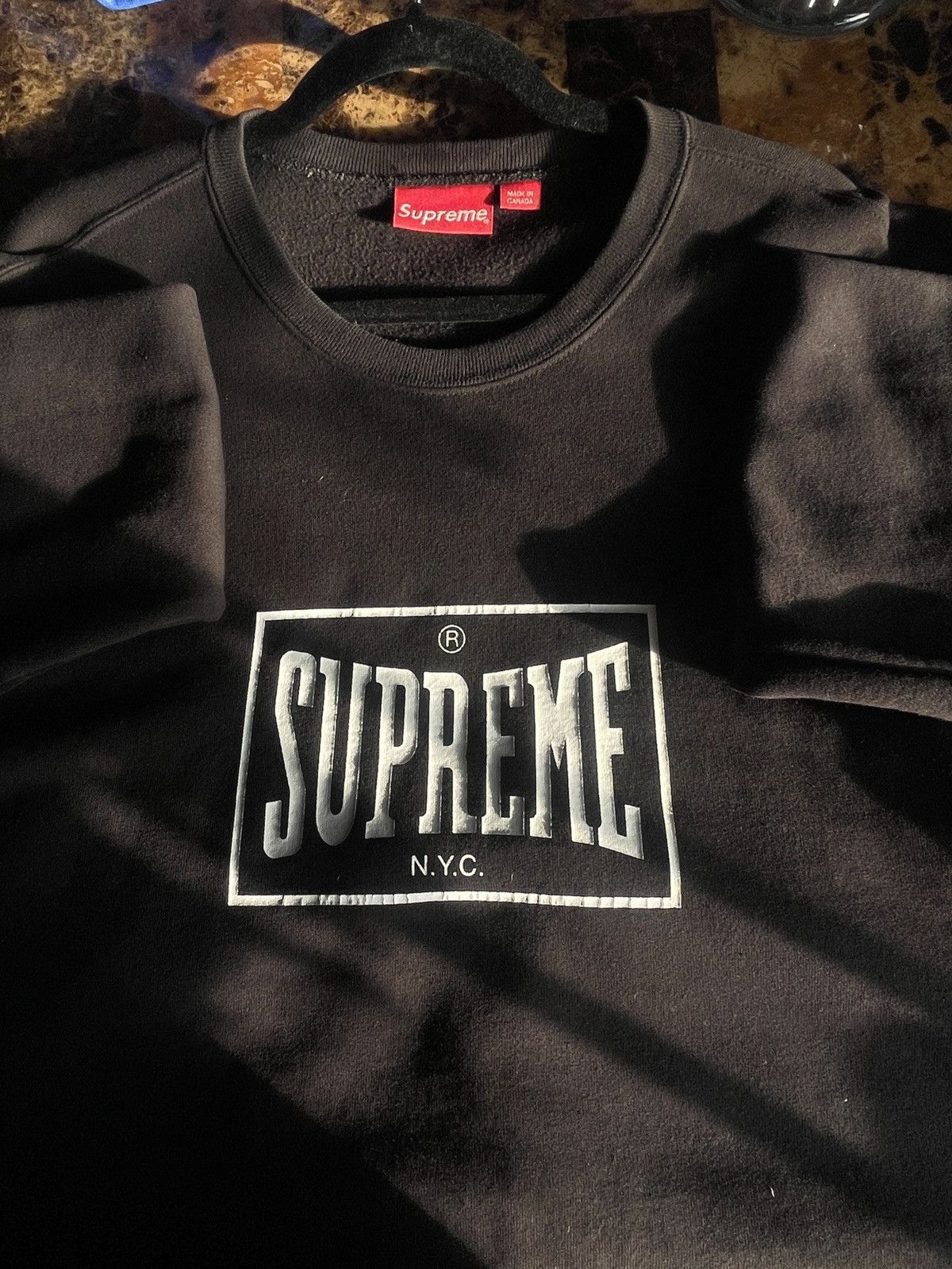 Supreme Supreme Warm Up Crewneck | Grailed