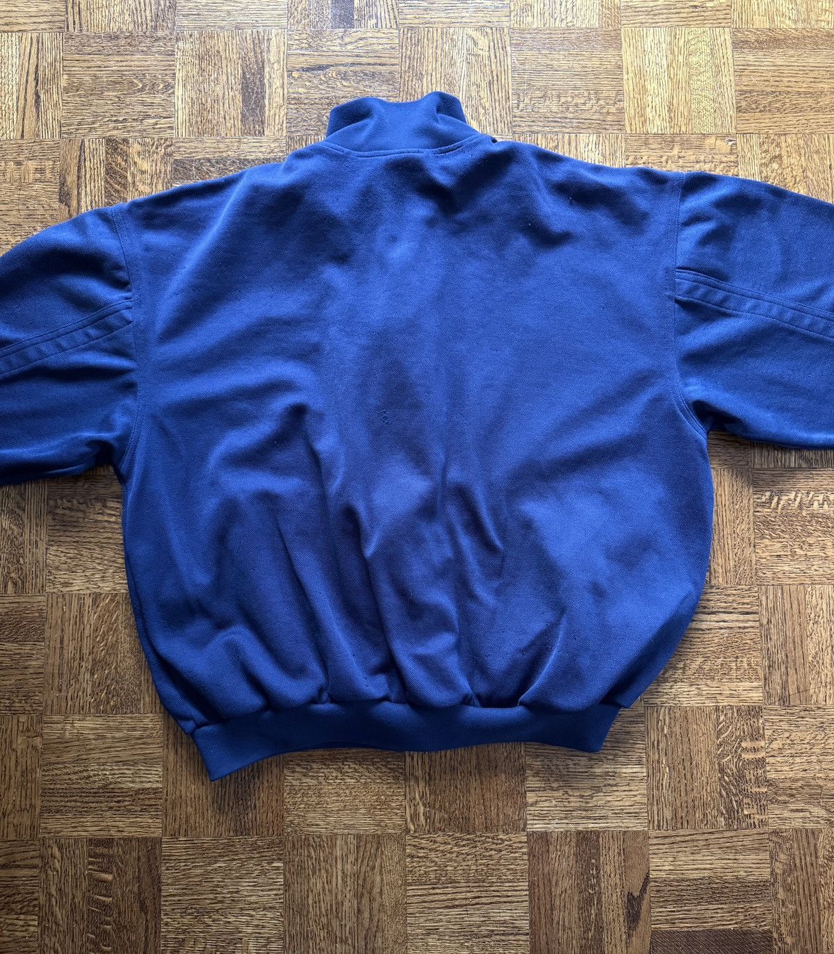 Vintage Vintage 90s Nike Chest Swoosh Track Warmup Jacket Size US L / EU 52-54 / 3 - 6 Thumbnail