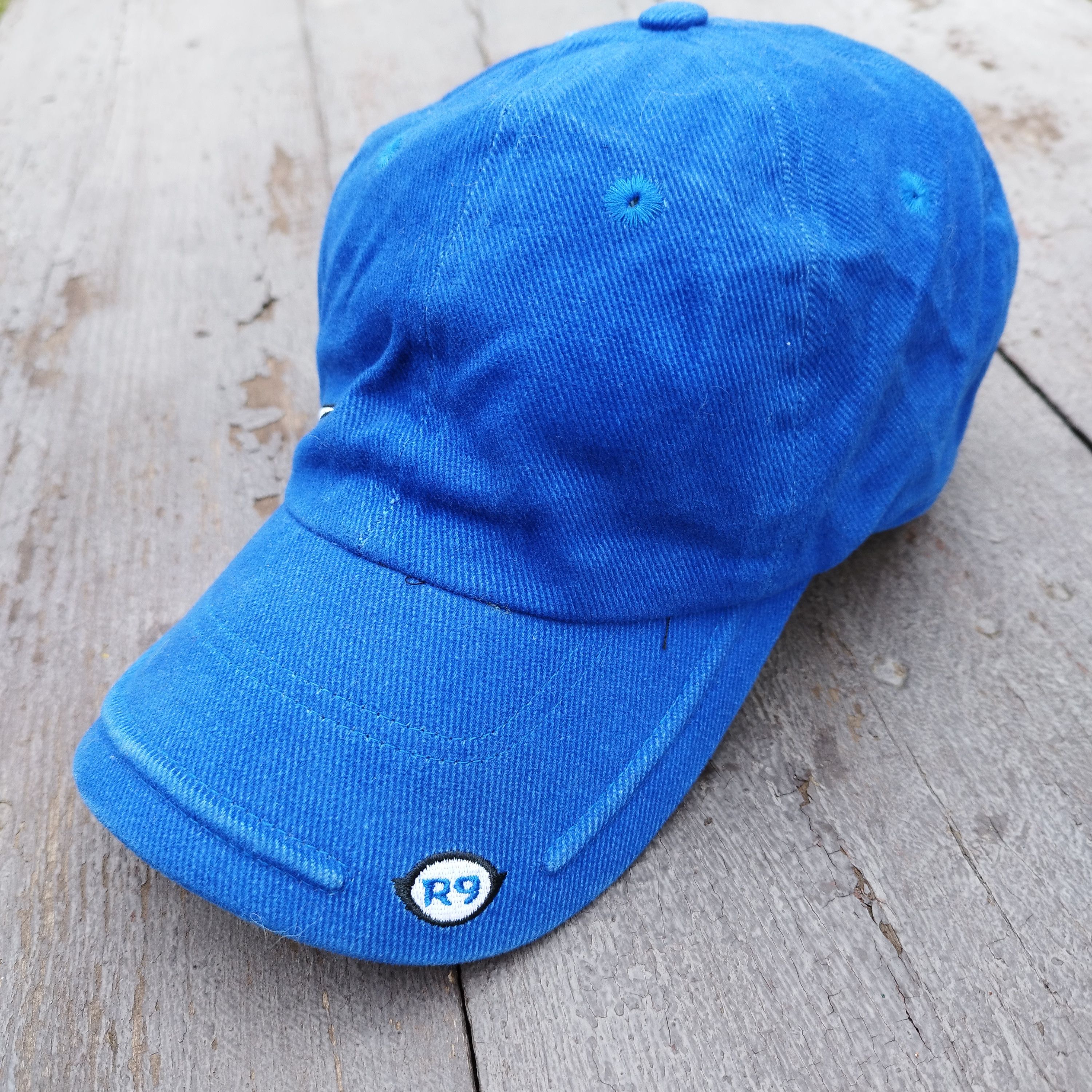 Nike Vintage Nike Ronaldo Swoosh Cap - Blue/White - One Size Size ONE SIZE - 2 Thumbnail