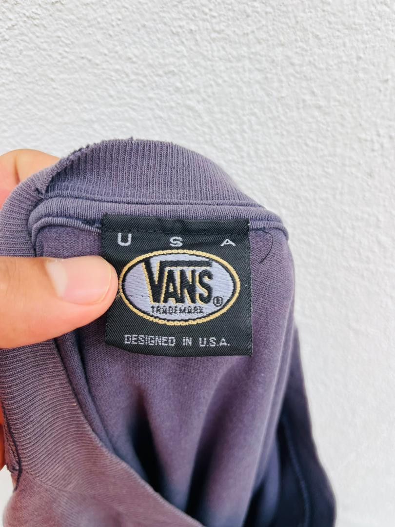 Japanese Brand × Santa Cruz Skateboards × Vans Vintage 90s Vans Skateboard Streetwear Fashion Style Size US L / EU 52-54 / 3 - 5 Thumbnail