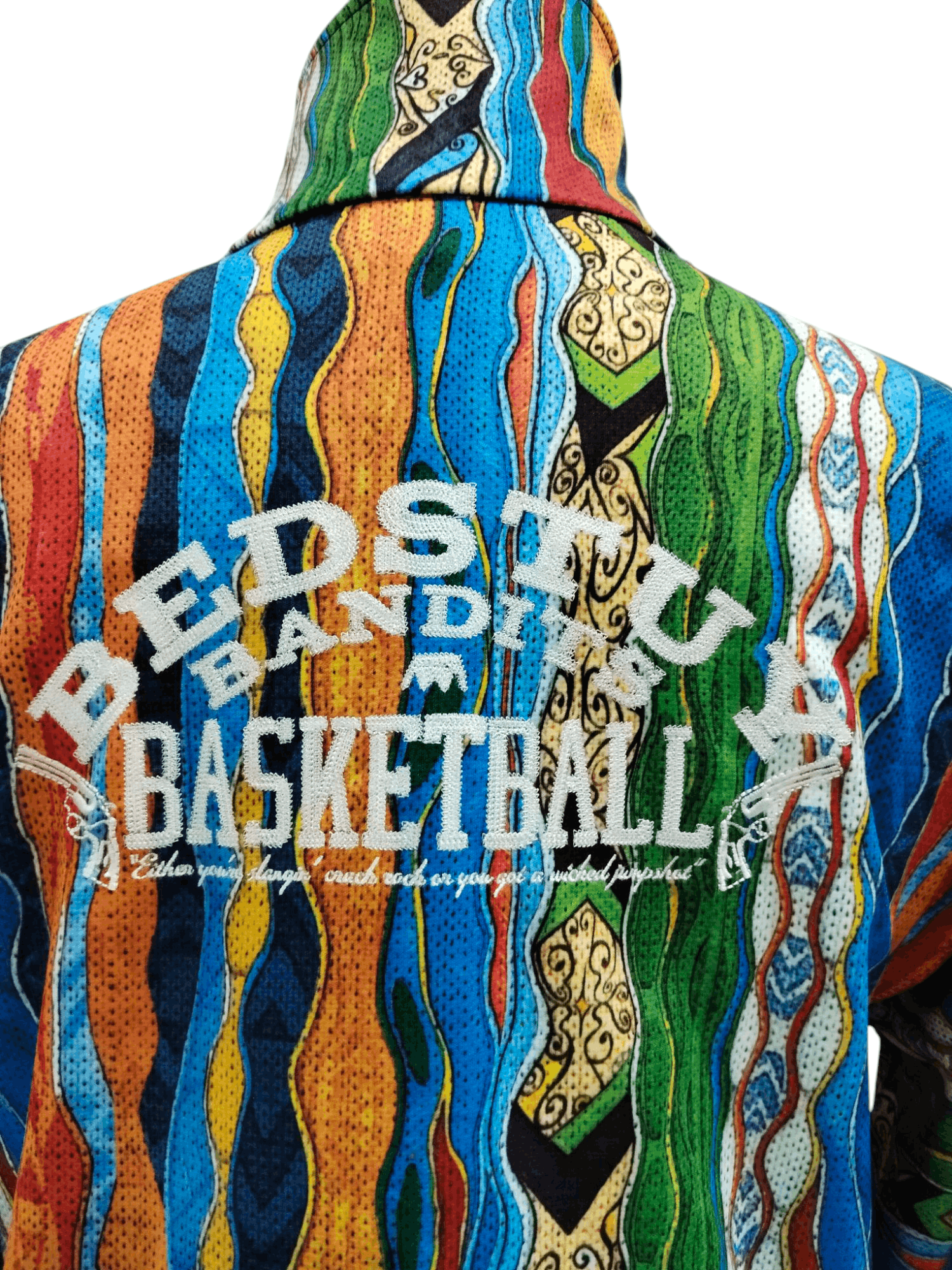 NBA Rare! Bedstuy Bandit Basketball RIP Player Sweater Size US L / EU 52-54 / 3 - 4 Thumbnail