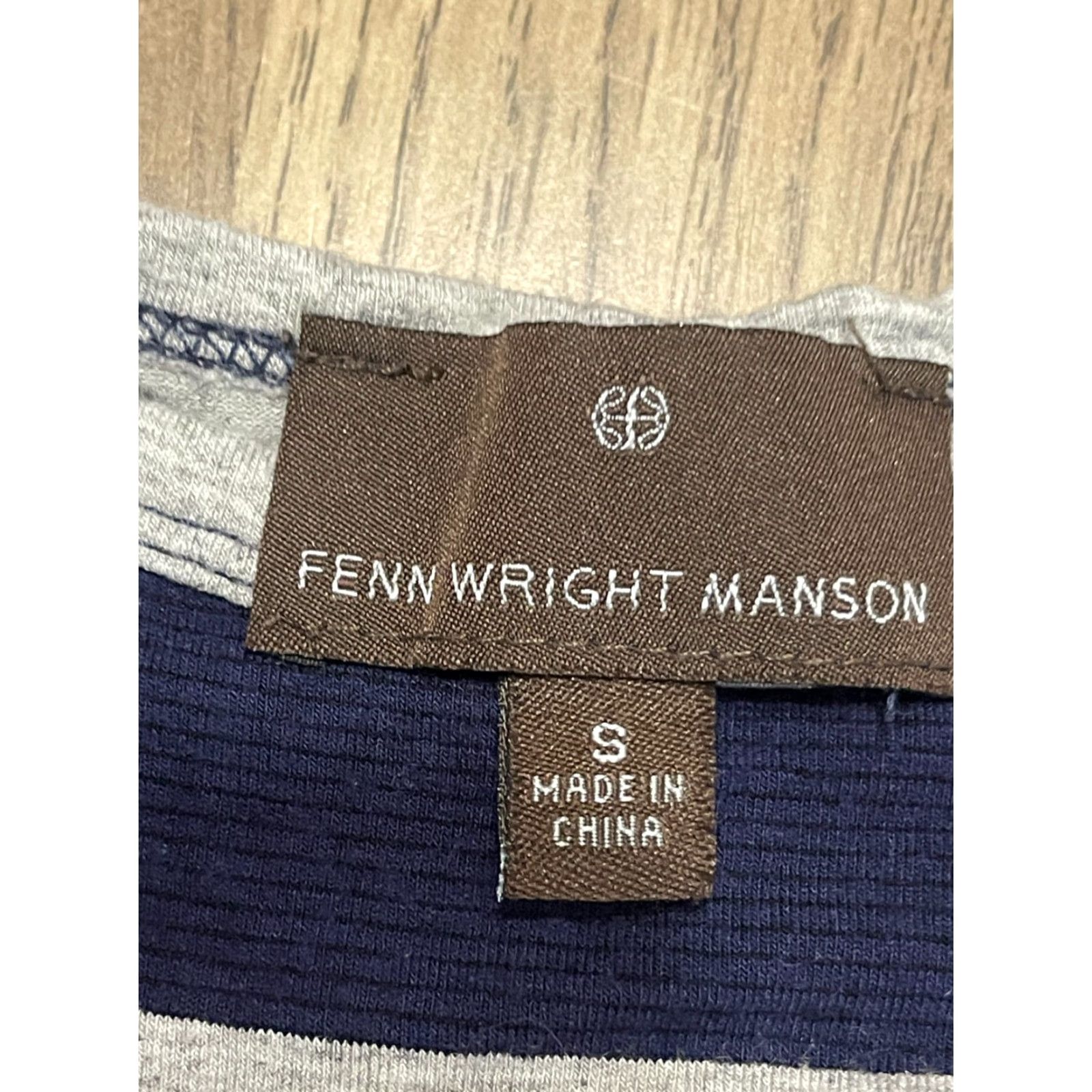 Vintage Fenn Wright Manson Shirt Womens Size Small Blue Gray Striped Cold Shoulder Shirt T-Shirt Casual 3/4 Sleeve Pullover Regular Womens Gift? Size S / US 4 / IT 40 - 7 Thumbnail