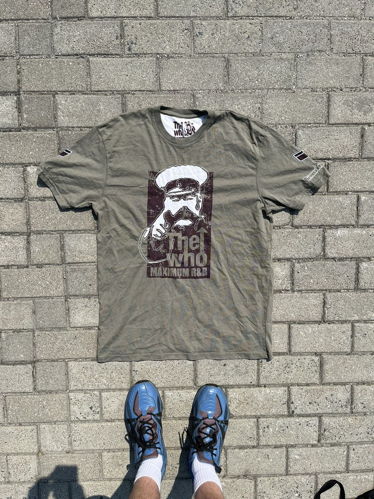 Band Tees × Vintage The Who x Lambretta vintage t shirt rare rock merch Size US L / EU 52-54 / 3 - 1 Thumbnail