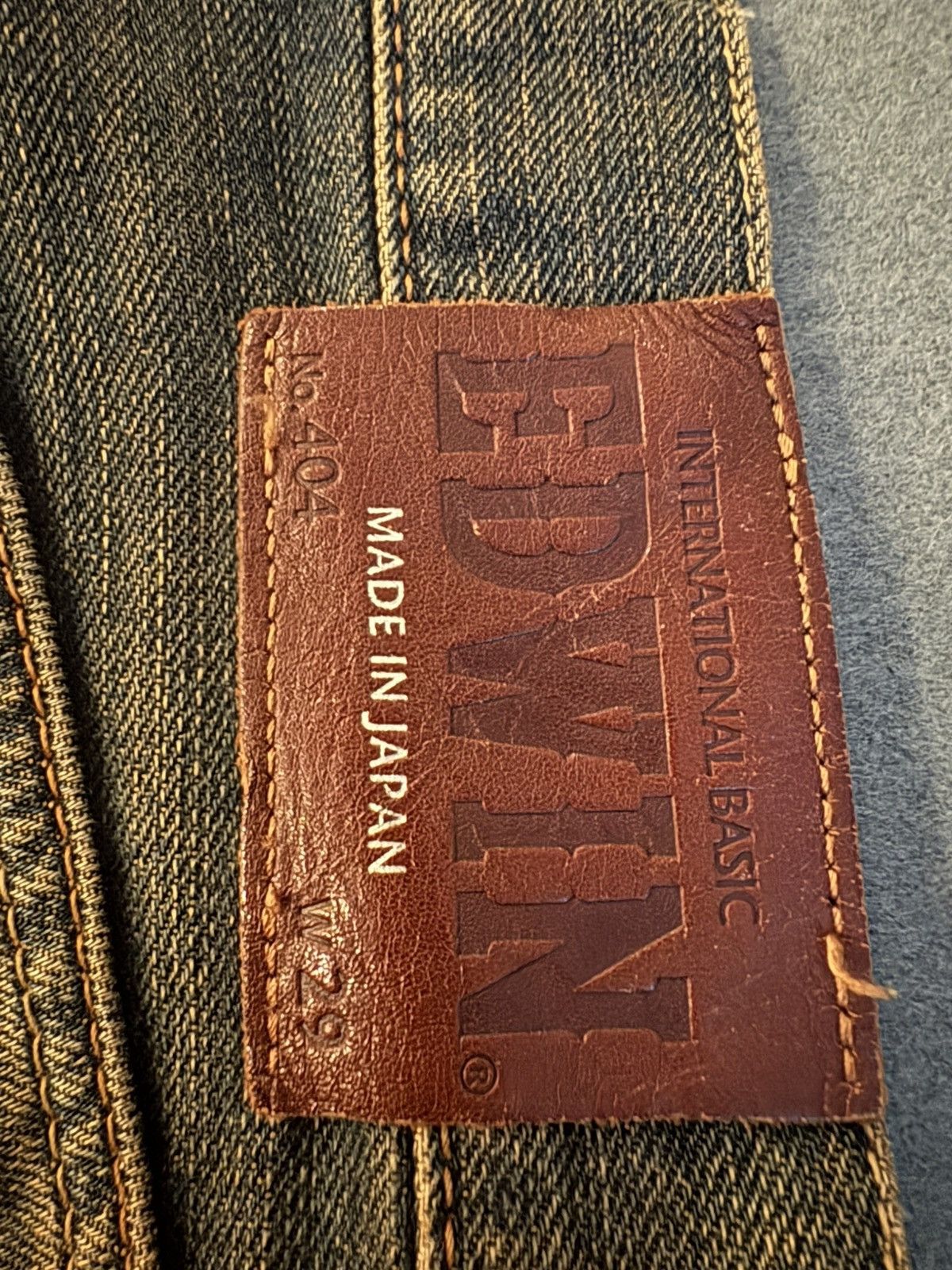 Edwin Vintage Japanese - Selvedge Denim - Mud Wash Size US 31 - 4 Thumbnail