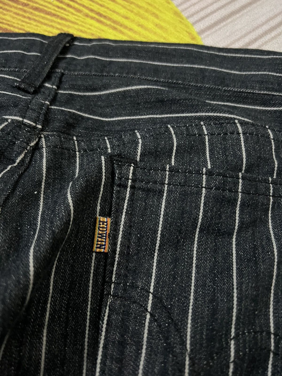 Edwin × Japanese Brand EDWIN STRIPE JEANS Size US 33 - 12 Thumbnail