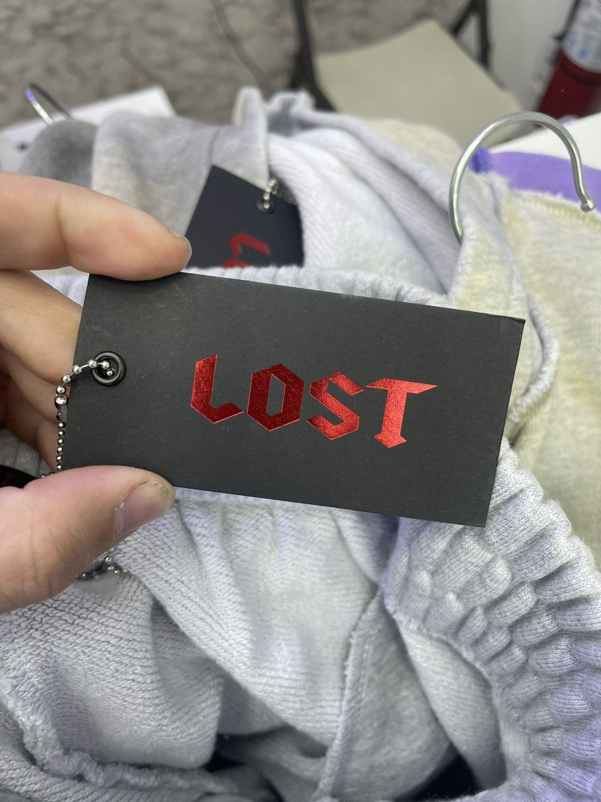 LOST INTRICACY Lost intrcacy Sweatpants (grey) Size US 34 / EU 50 - 4 Thumbnail