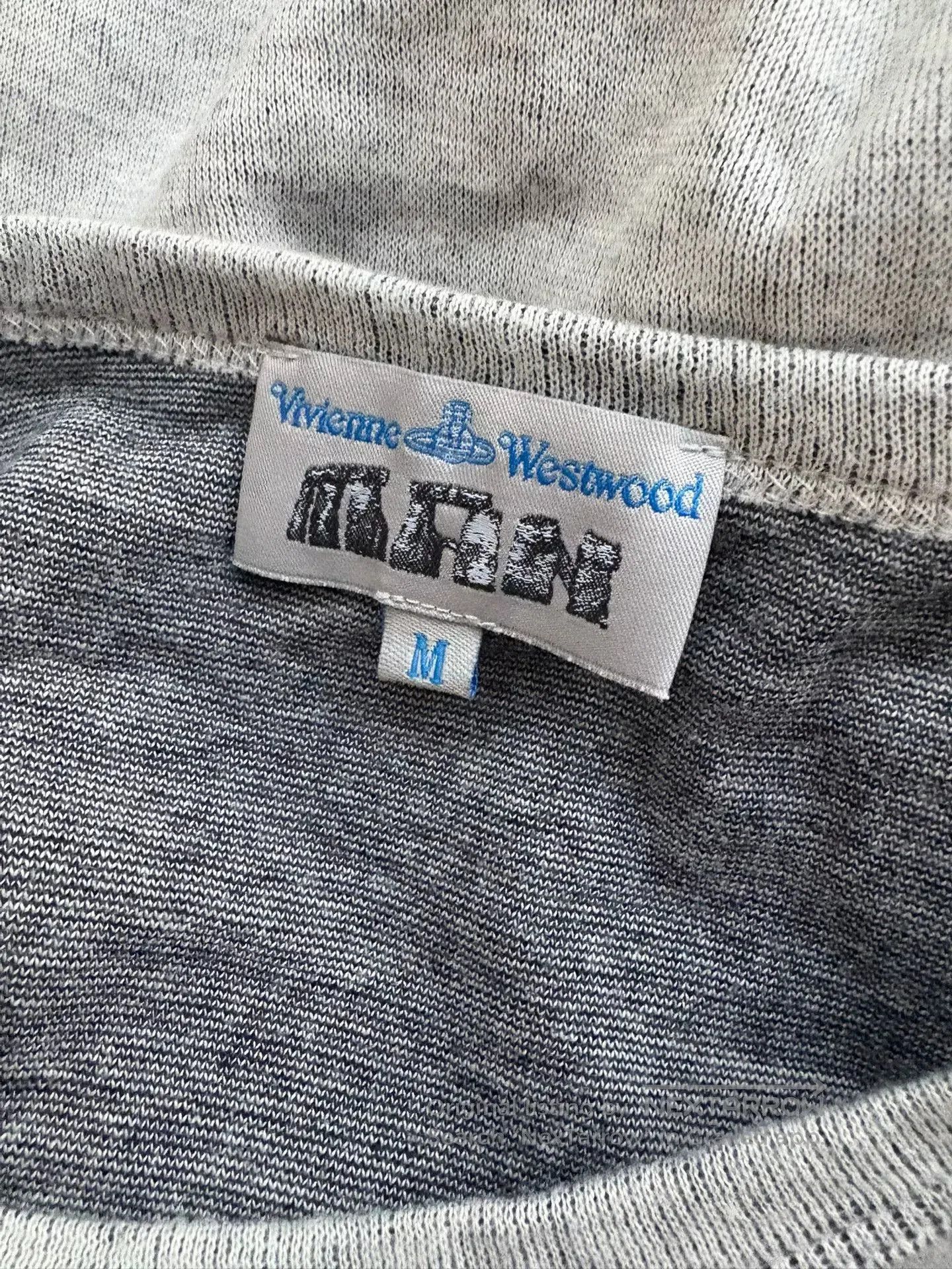 Vivienne Westwood vivienne westwood gray knitted vest with print. Size M / US 6-8 / IT 42-44 - 7 Thumbnail
