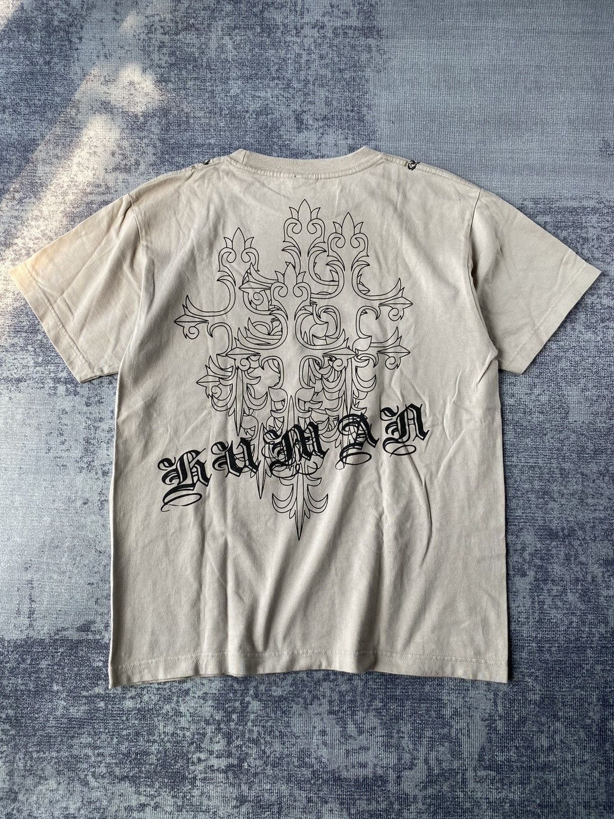 Le Grande Bleu (L.G.B.) LGB Back Cross Ribbed Elongated Tee | Grailed