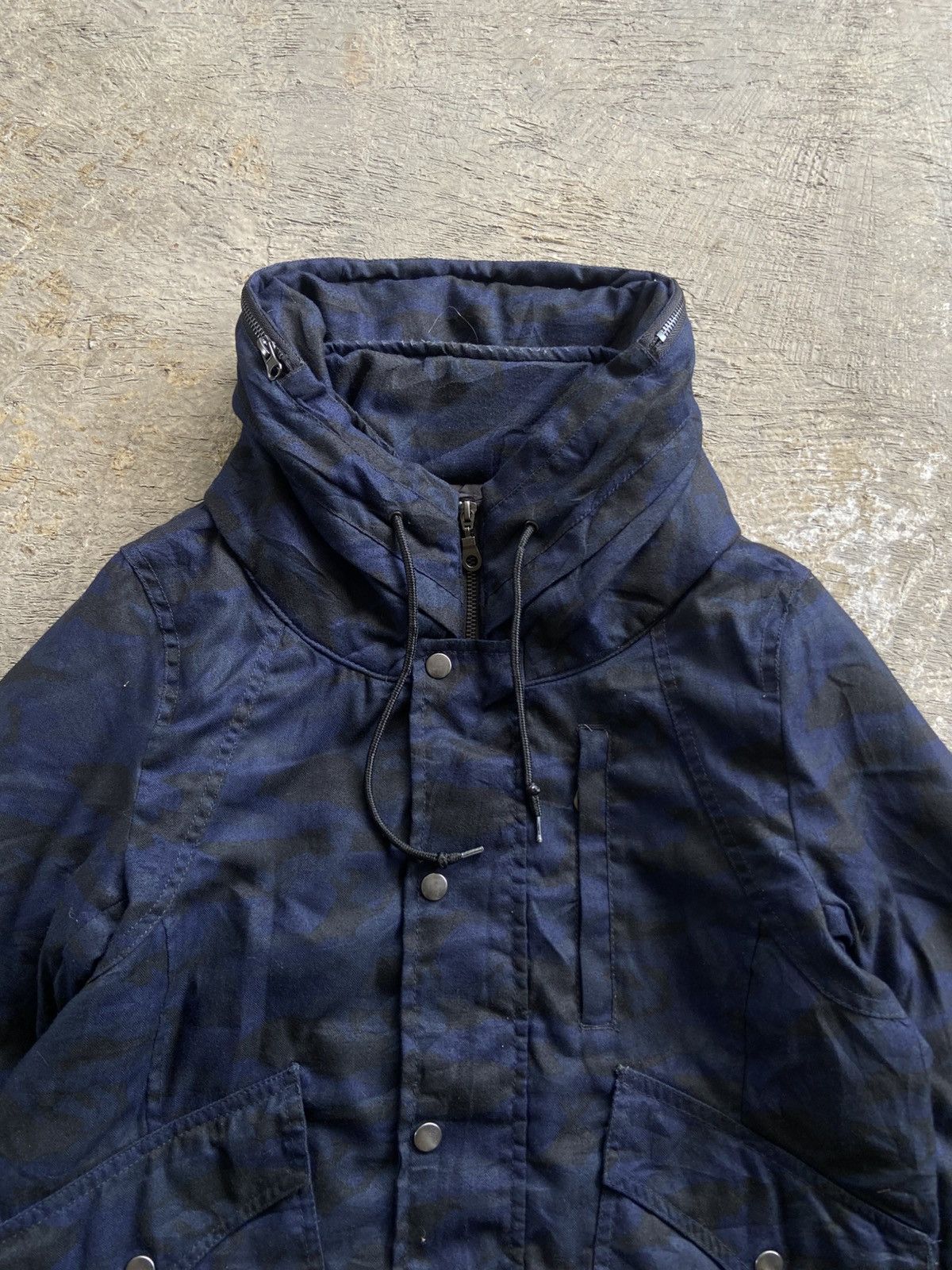 GOA 2000s Amorte - Cyber Apocalypse Goa Style Camo Bono Jacket Size US L / EU 52-54 / 3 - 3 Thumbnail