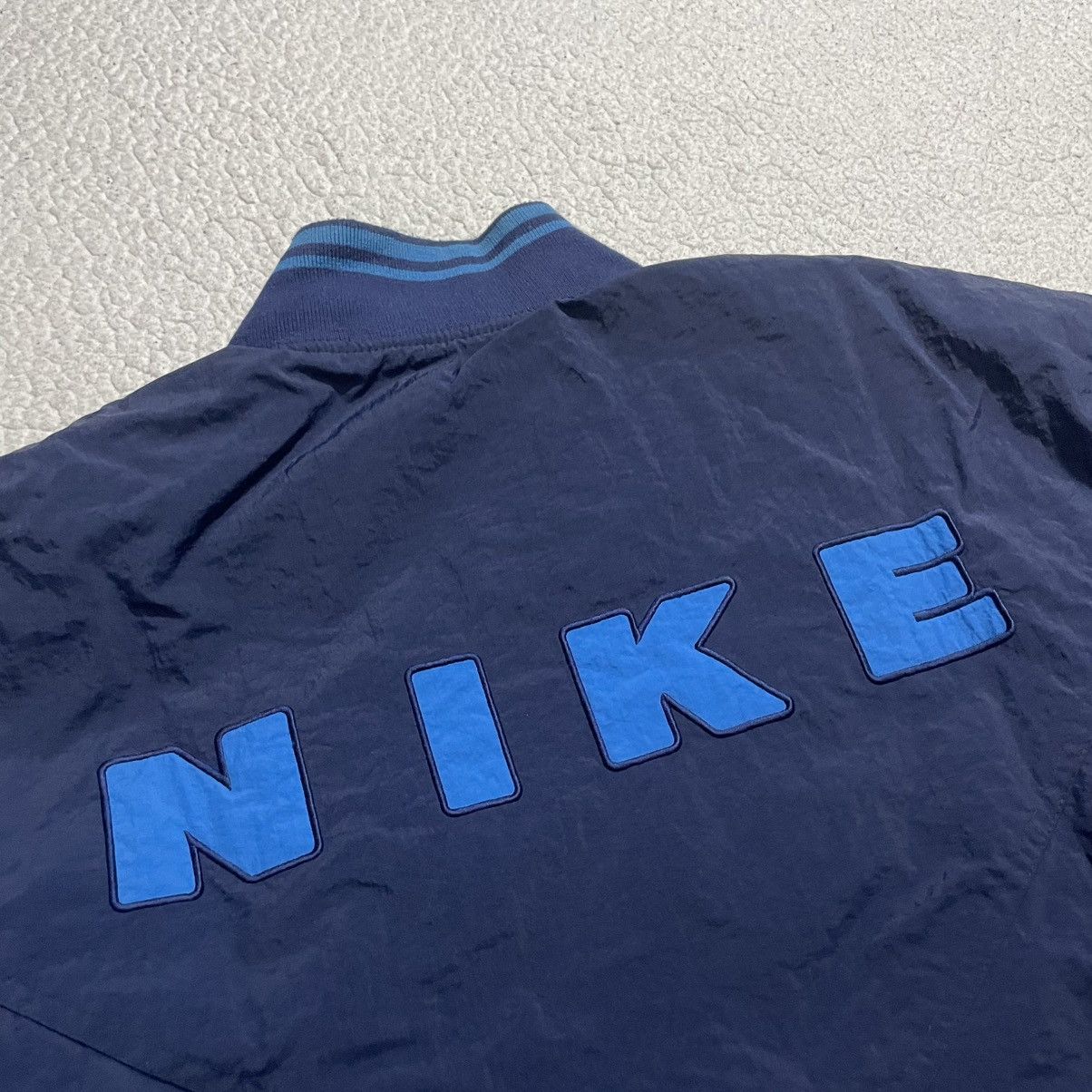 Nike Vintage Nike Half Zip Windbreaker Size US XL / EU 56 / 4 - 4 Thumbnail